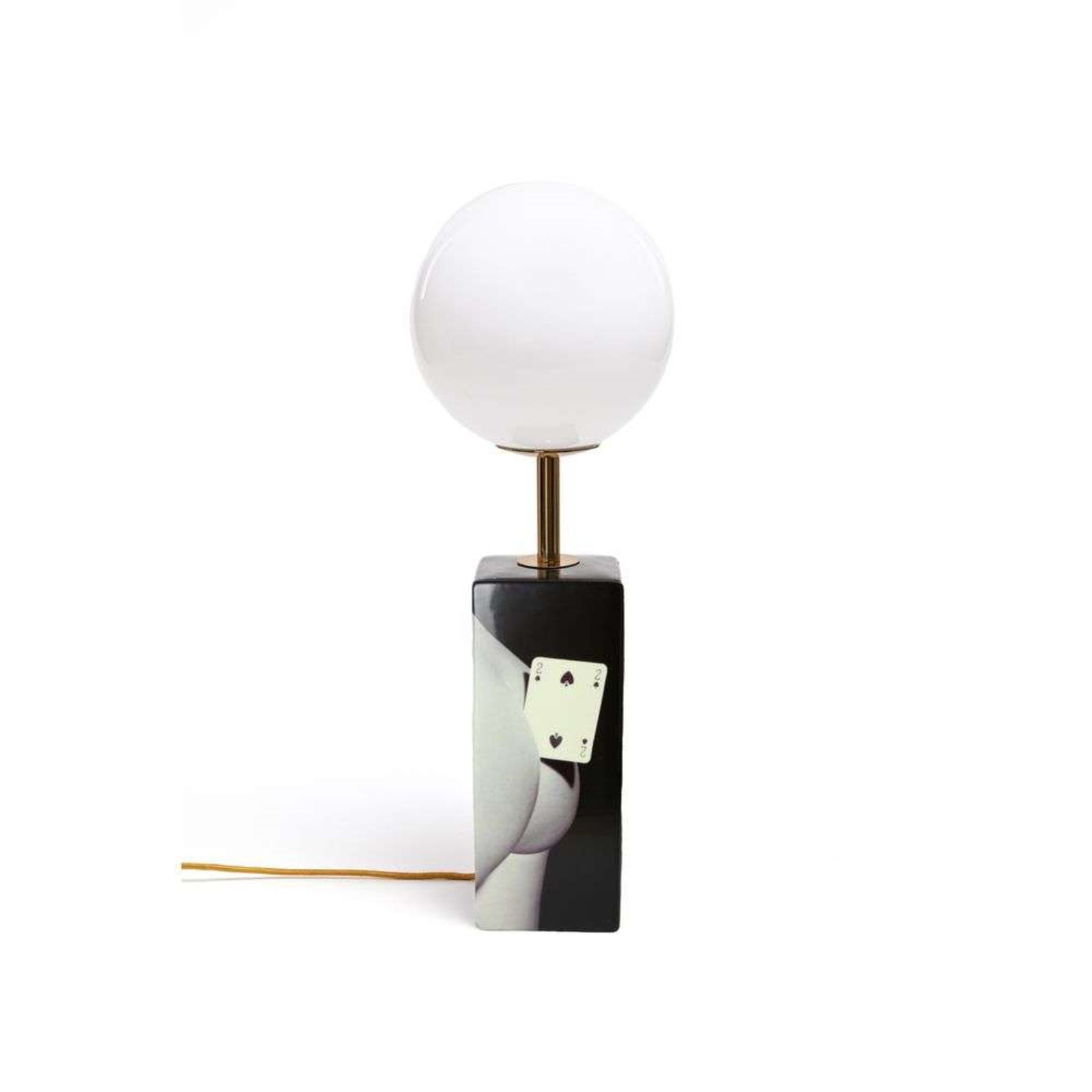 Toiletpaper Table Lamp Two Of Spades - Seletti