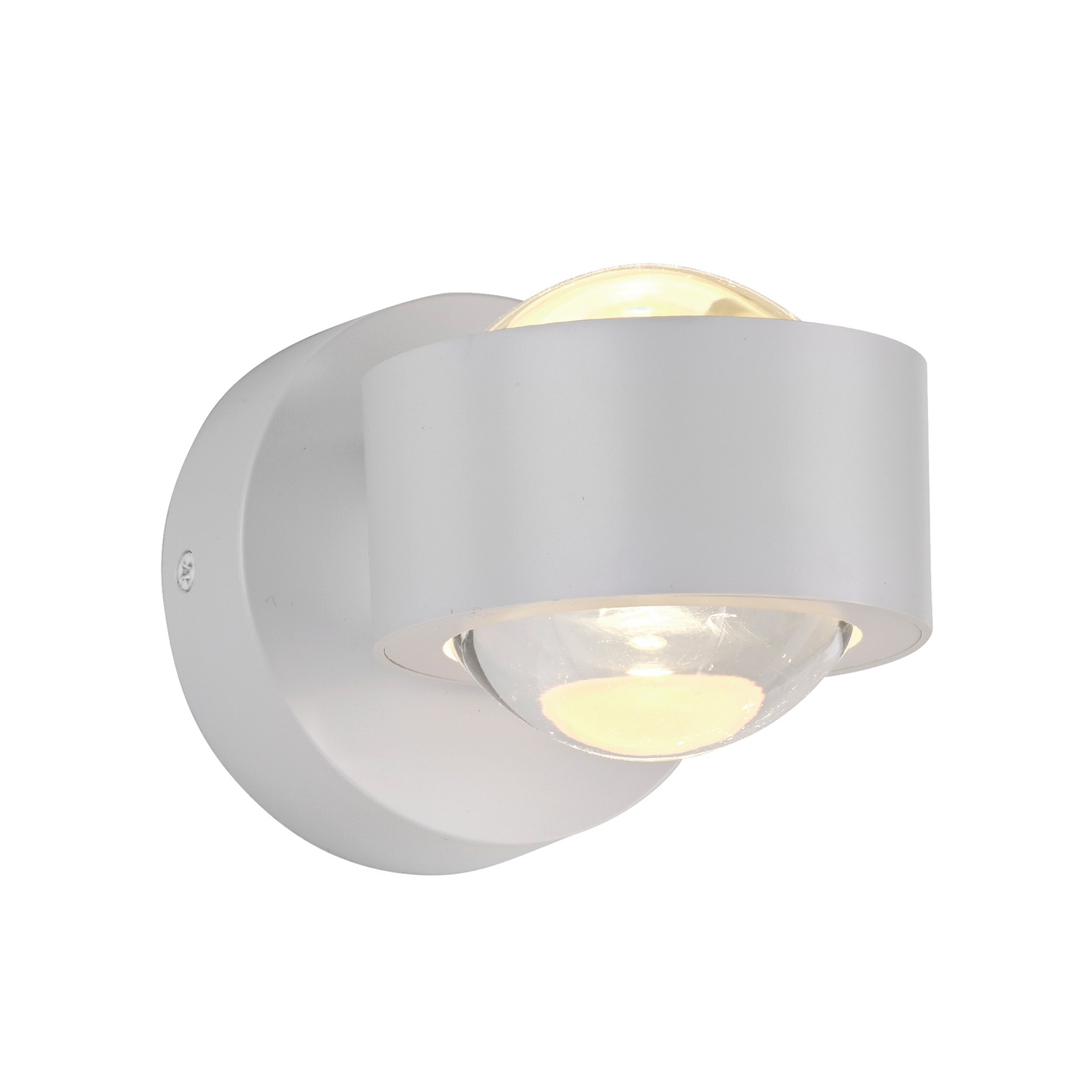 Schöner Wohnen LED wall light Chia, white, 3,000 K, up/down Schöner Wohnen LED wall light Chia, white, 3,000 K, up/down
