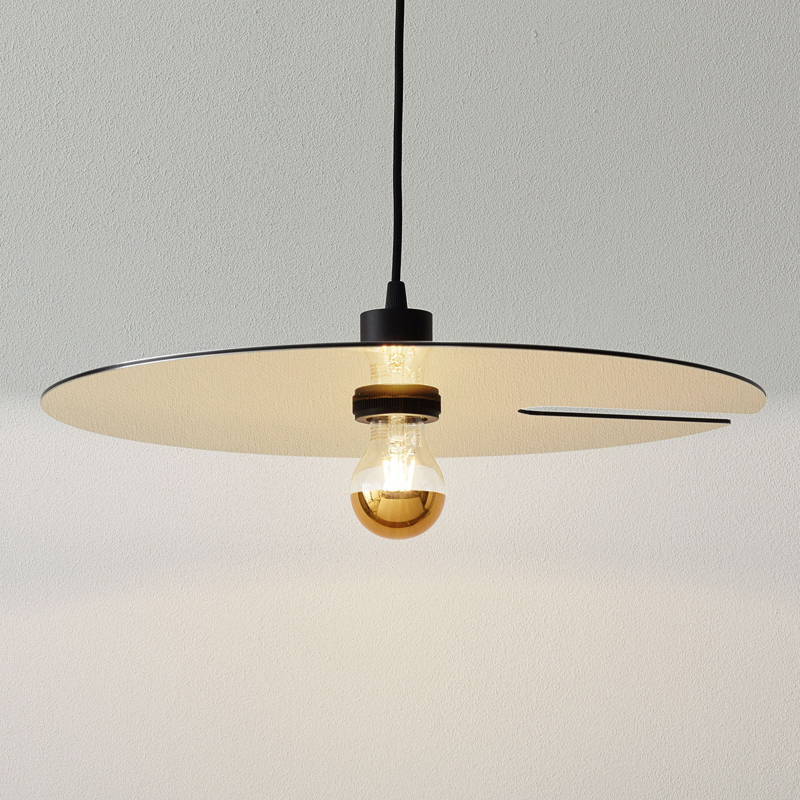 WEVER & DUCRÉ Mirro 2.0 susp. 250 cm noire/dorée
