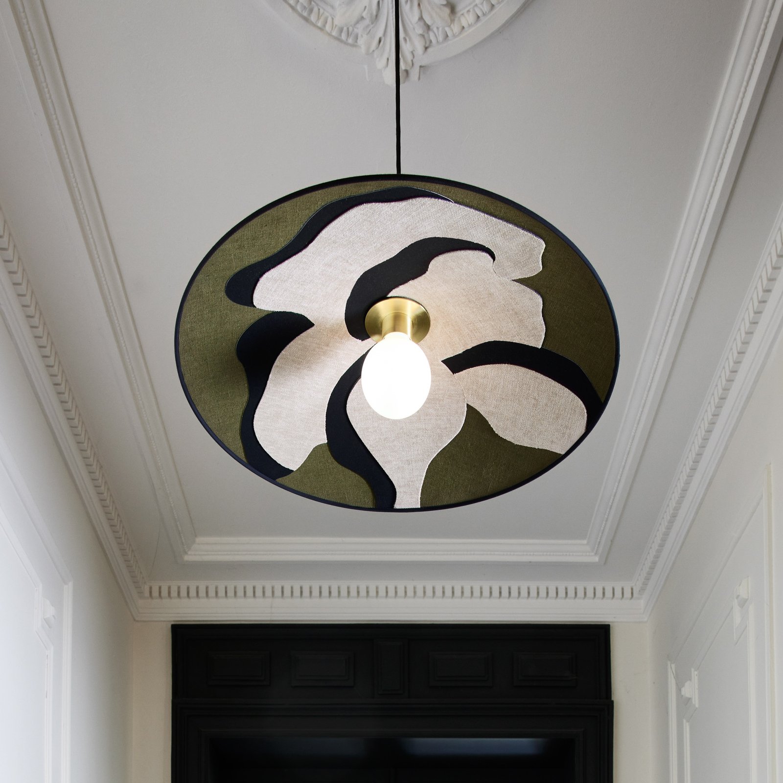 Sonia Laudet Hängelampe Ø 60cm khaki - MARKET SET