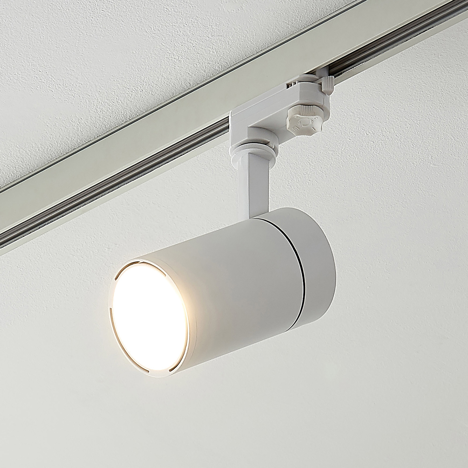 Arcchio Cady LED-skinnespot, hvidt 15° 22W - indendørsbelysning Arbejdsværelse