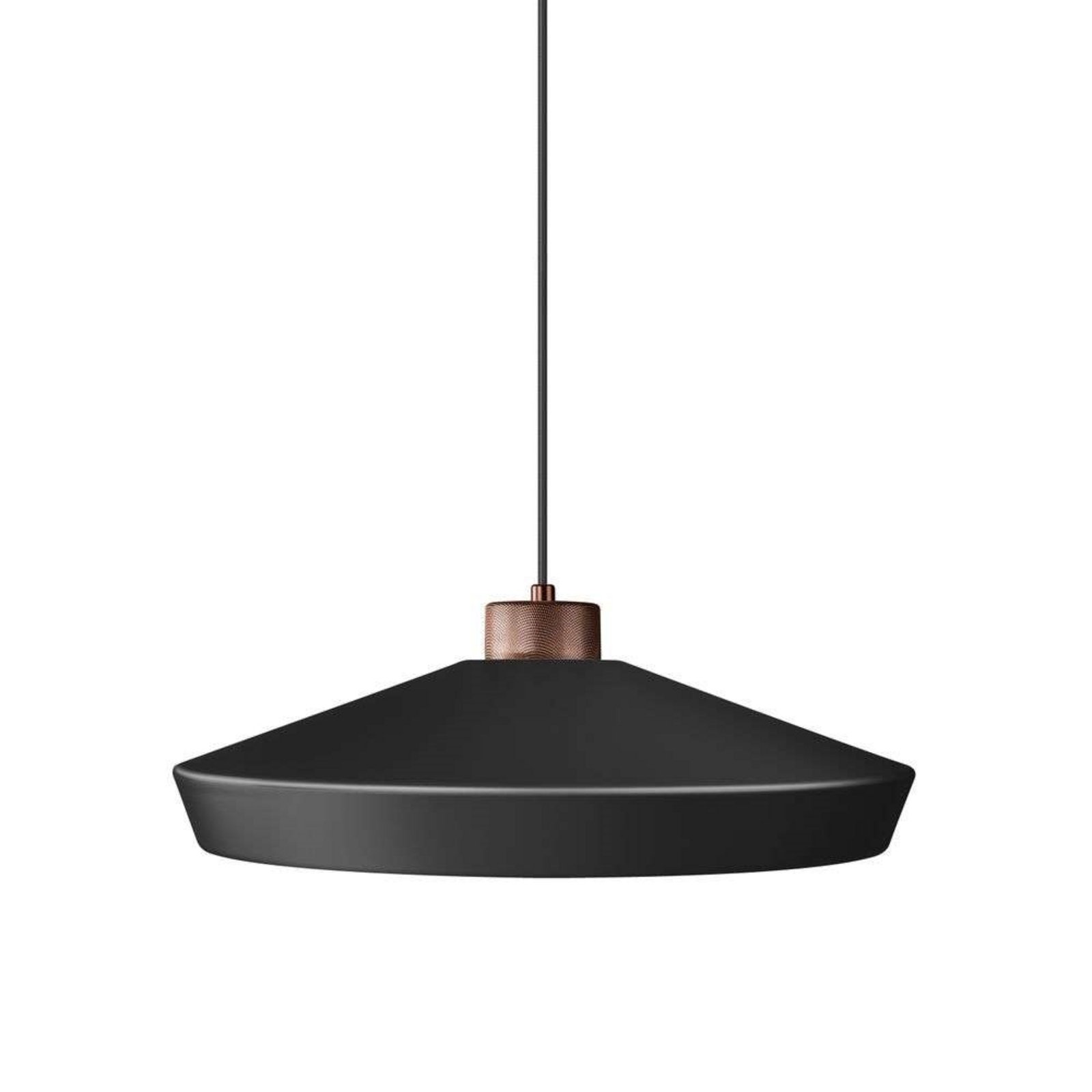 Edge Lampada a Sospensione Large Black - Herstal