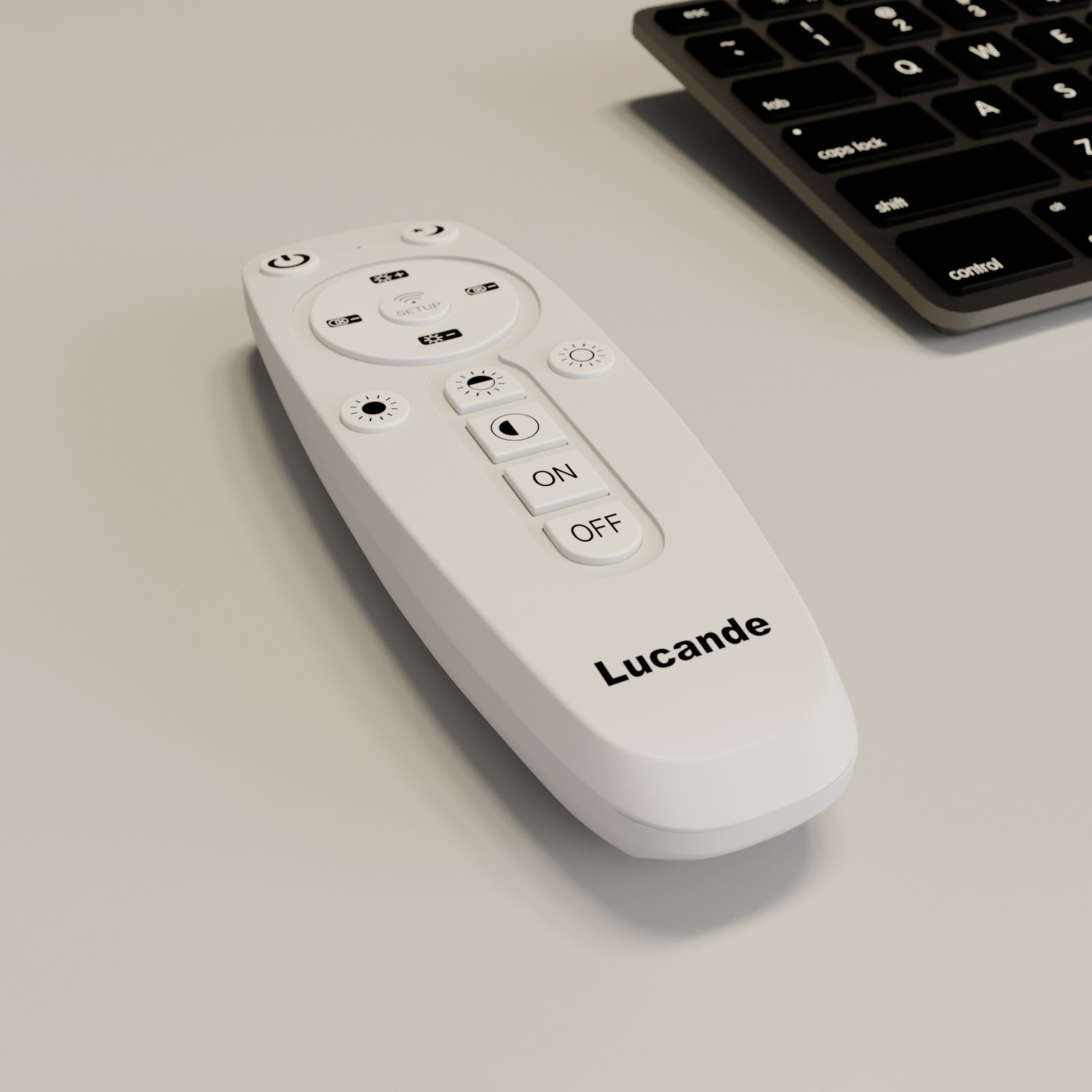 Ilira 3 Kattovalaisin White/Silver - Lucande