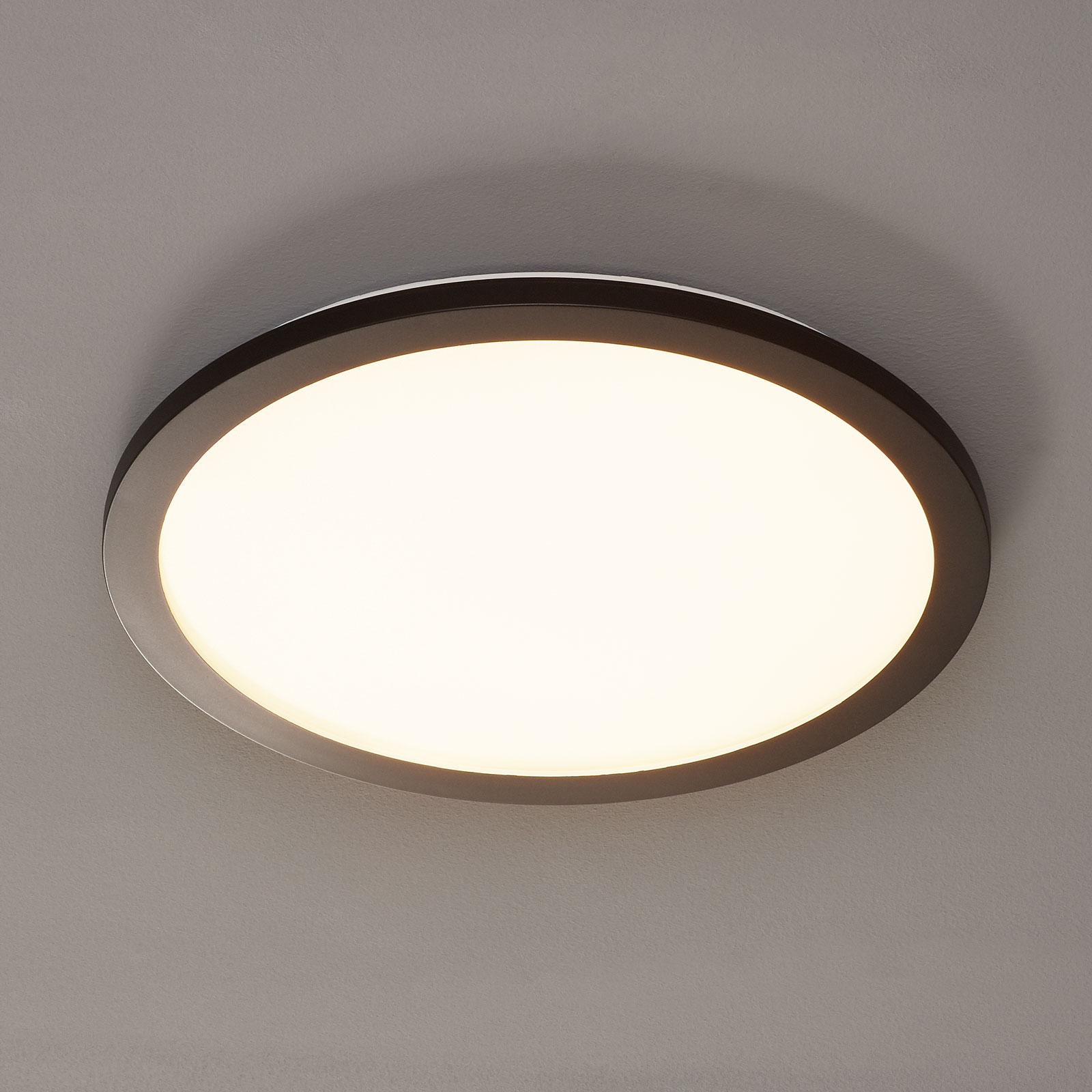LED-taklampe Camillus, rund, Ø 40 cm