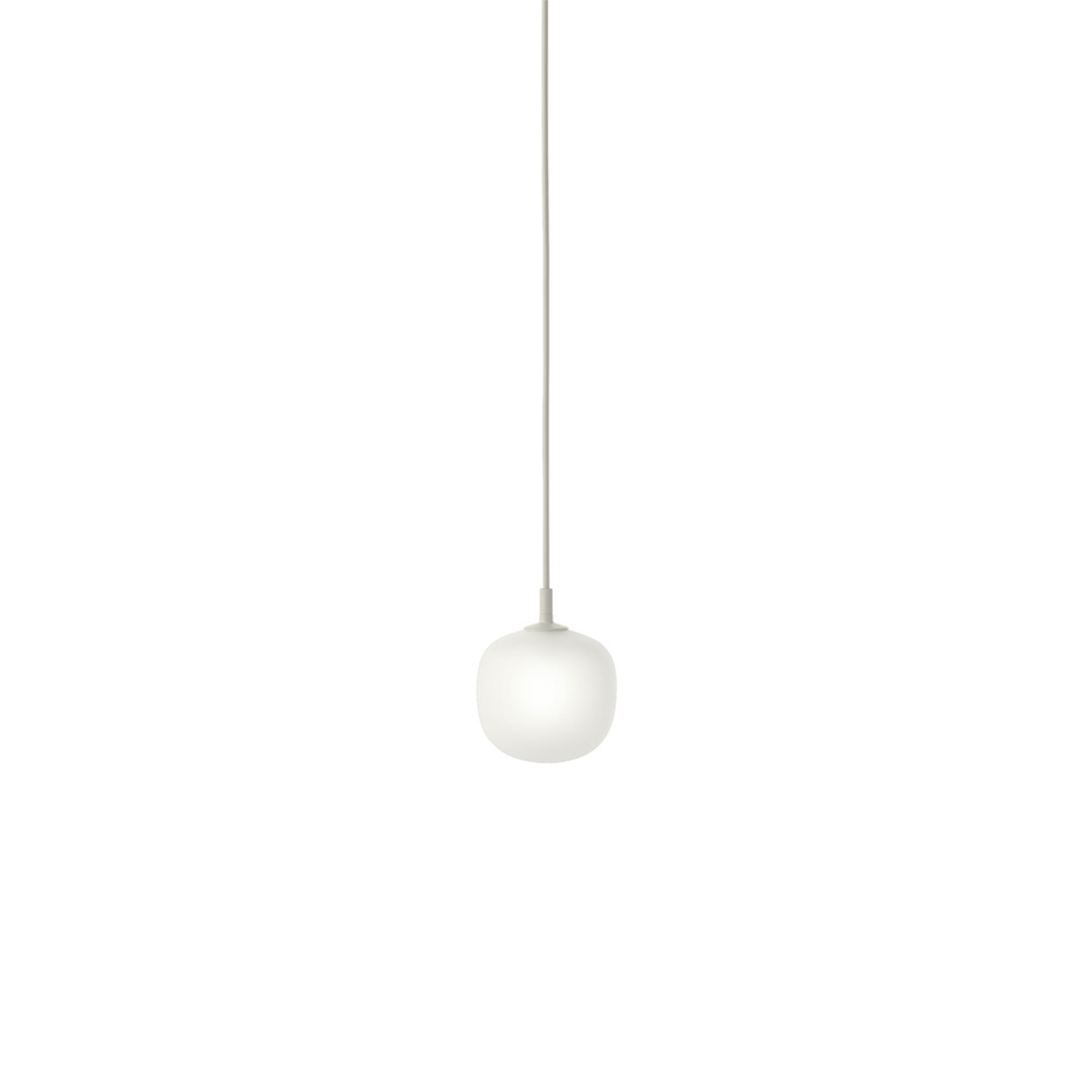 Rime Závěsná Lampa Ø12 White/Grey - Muuto