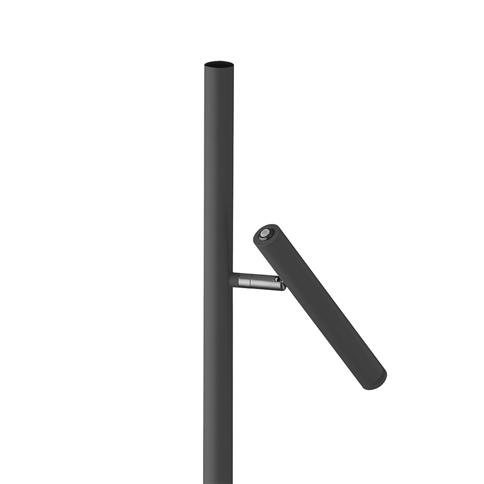 LED-Akku-Stehlampe Streak-B, Höhe 134 cm, schwarz, Metall