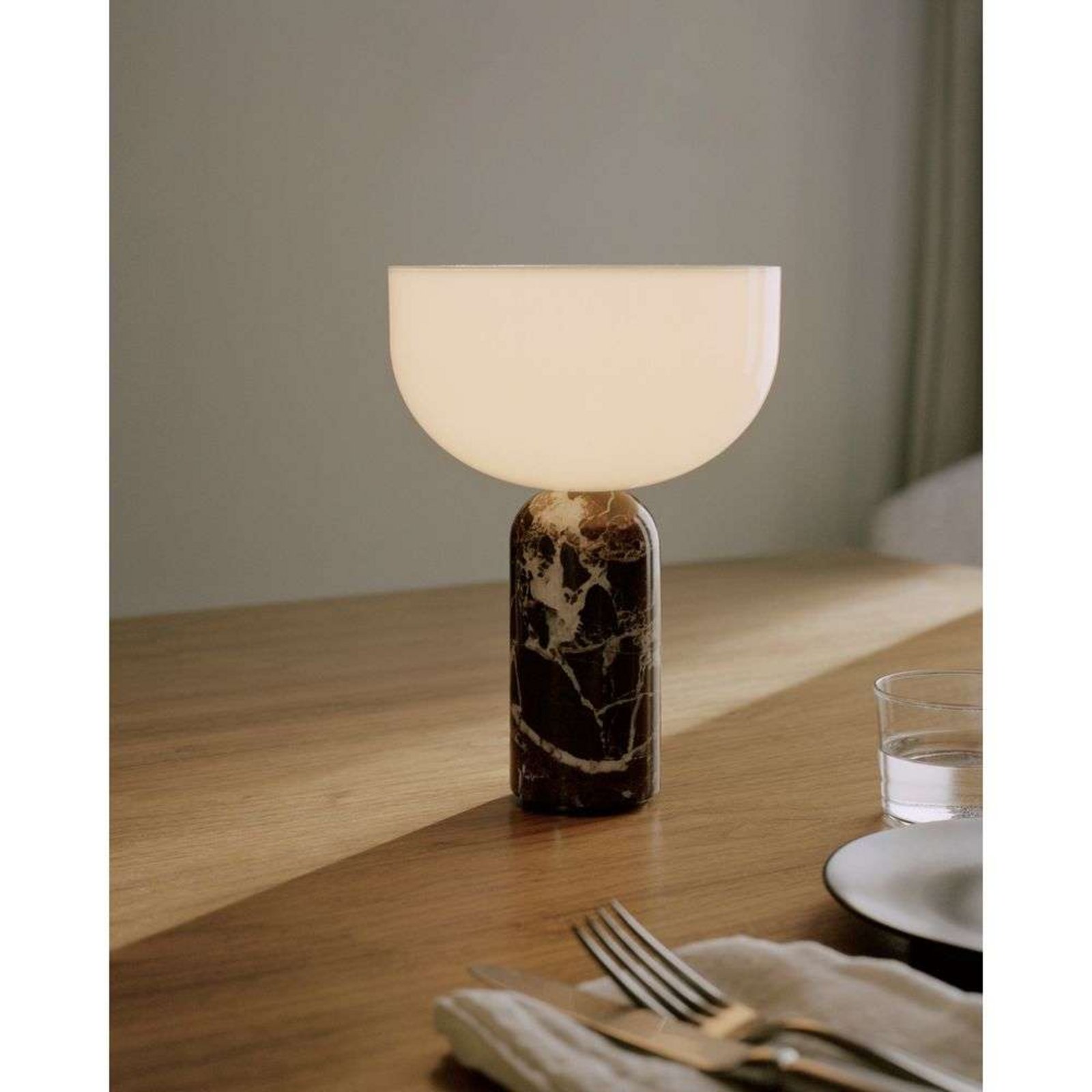 Kizu Portable Lampada da Tavolo Dark Red - New Works