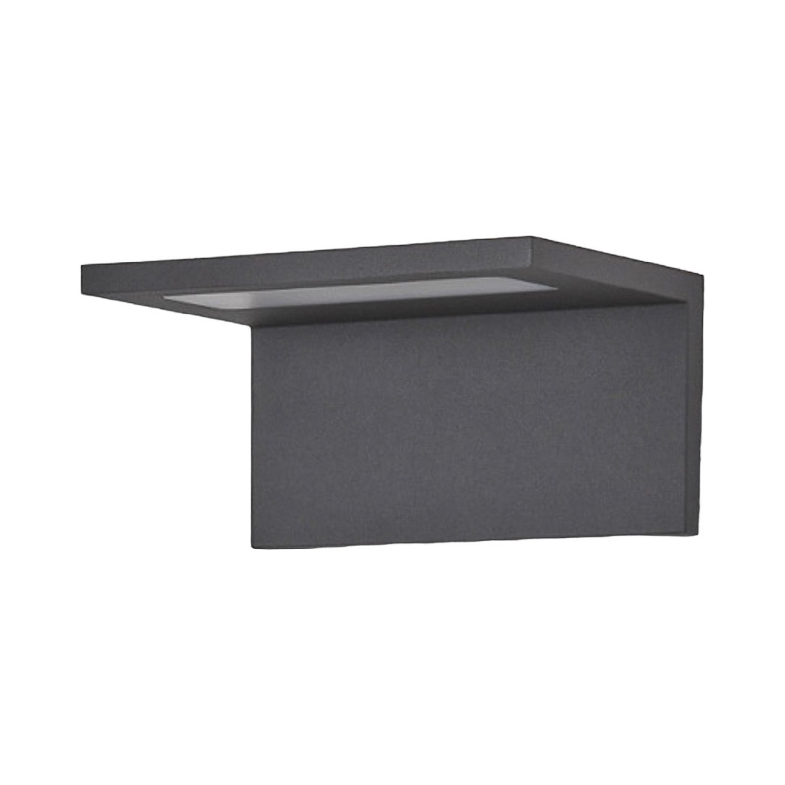 Caner LED Vonkajšie Nástenné Svietidlo Graphite - Lucande