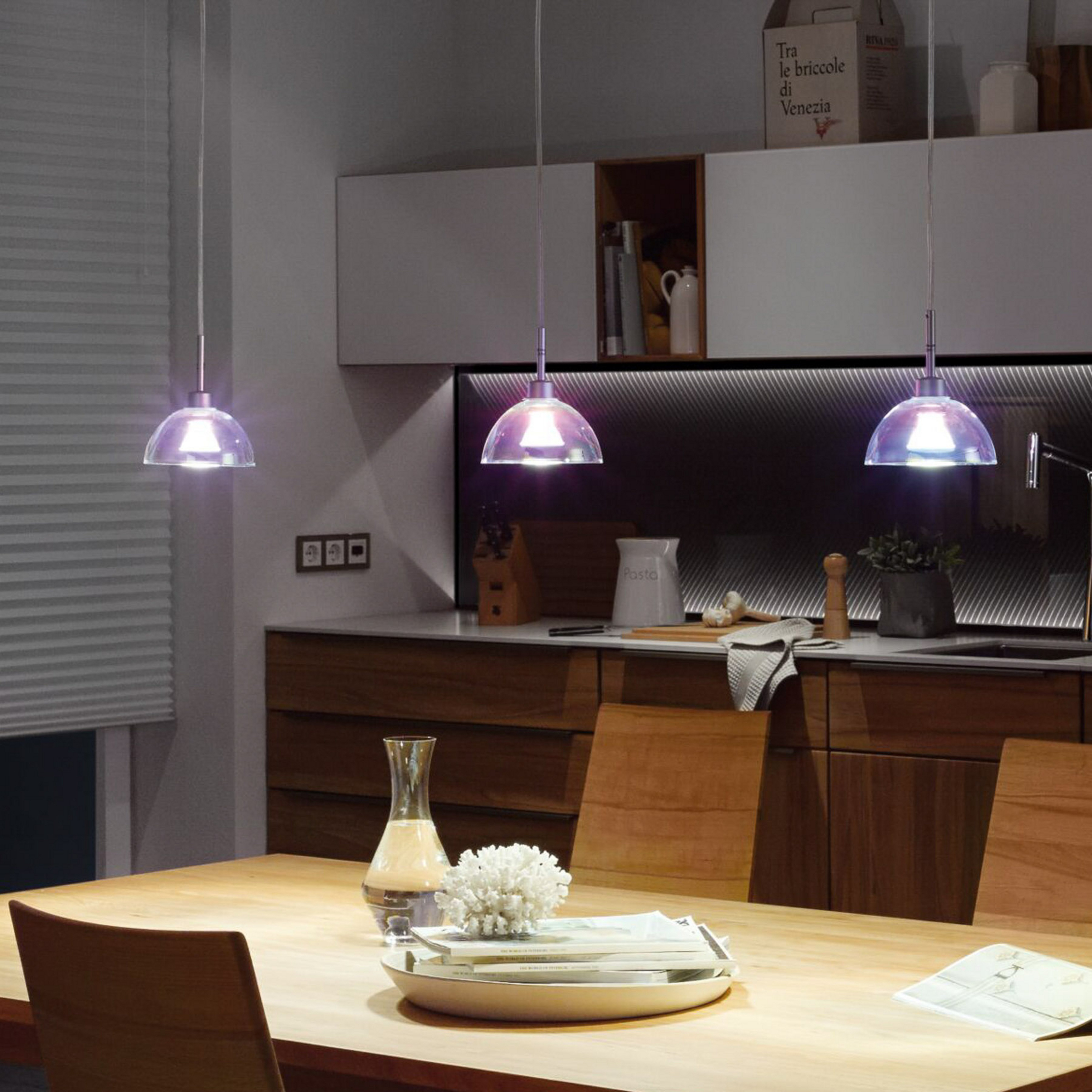 Paulmann URail sospensione Sarrasani nero/dicroico