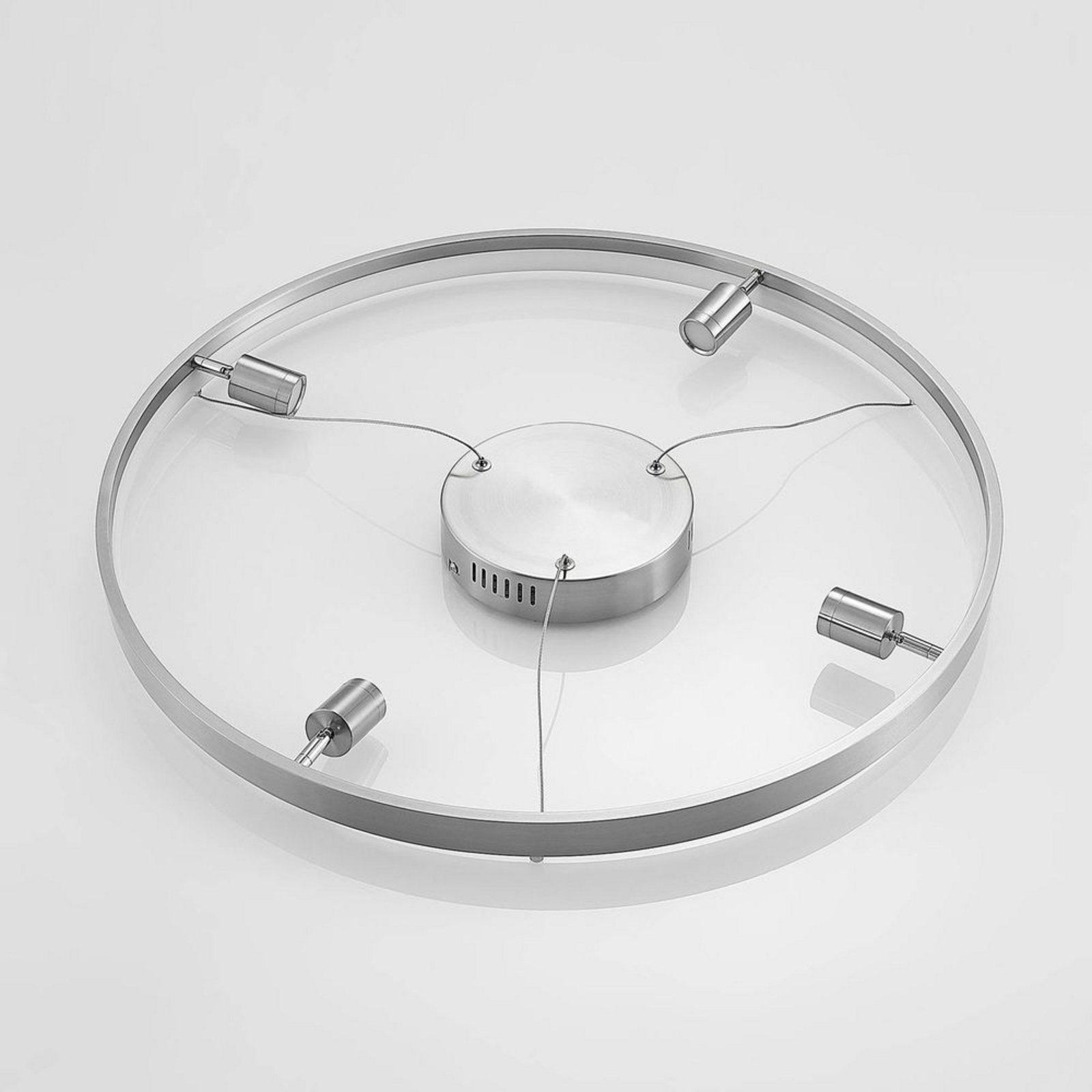 Paliva Závěsná Lampa Ø64 Nickel - Lucande