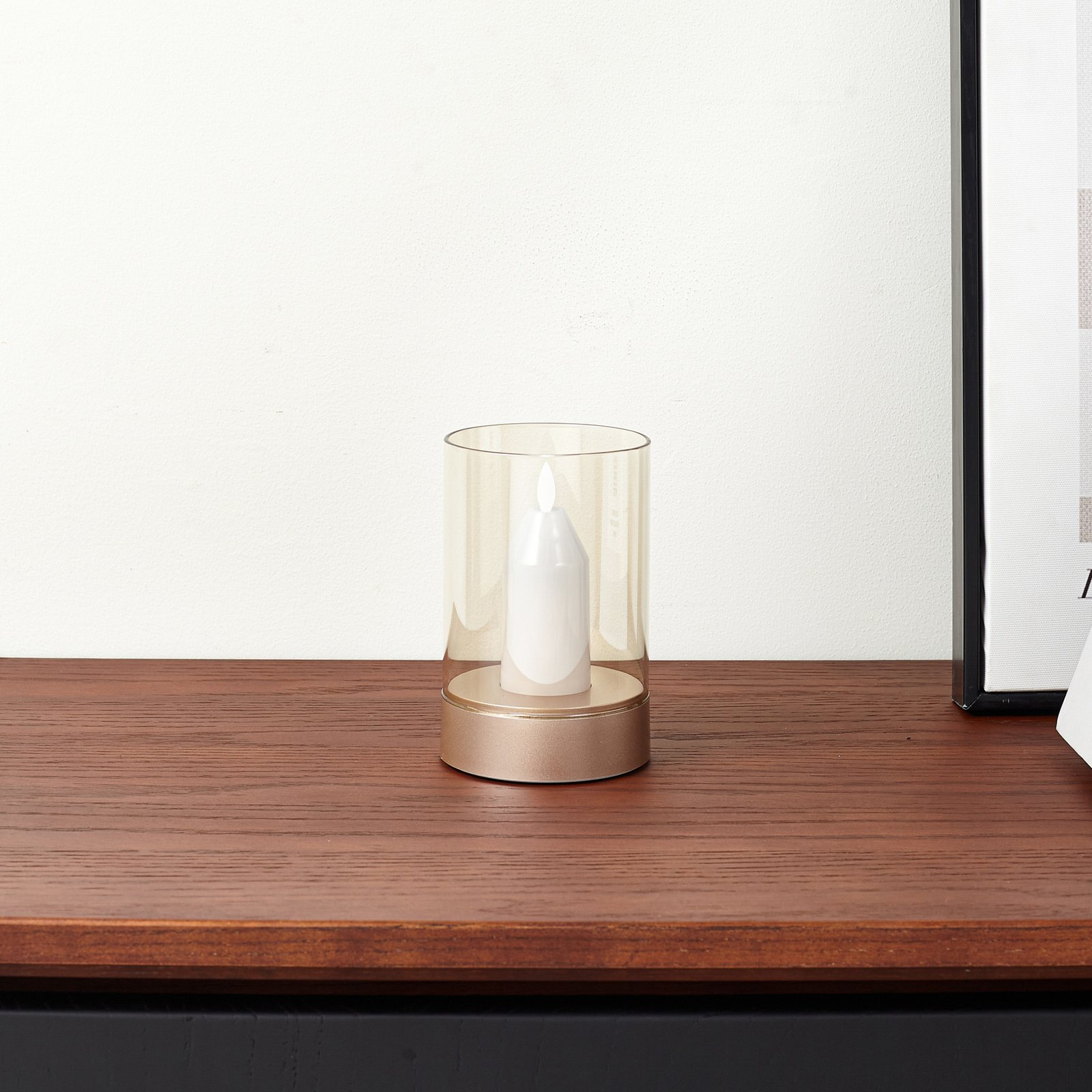 Lumana LED Portable Table Lamp Dim. Amber - Lindby