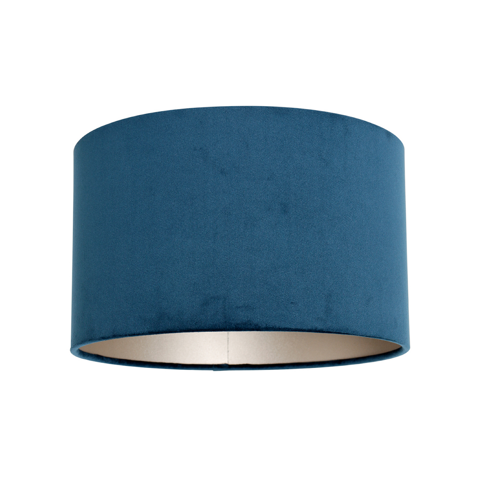 Tafellamp Stang 3862ZW, zwart/blauw velours, H. 55 cm