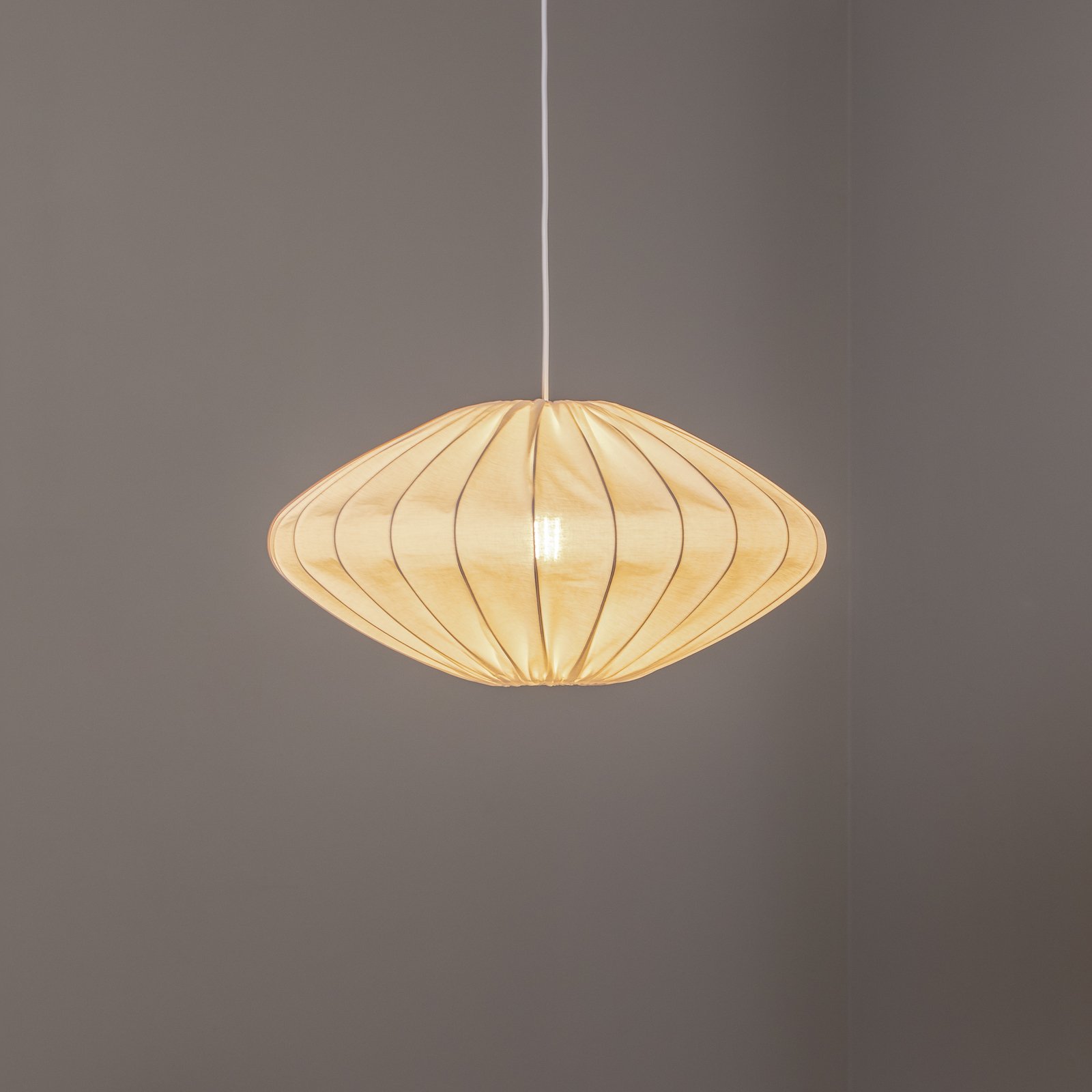 Envostar Orlanda suspension coton blanc ellipse