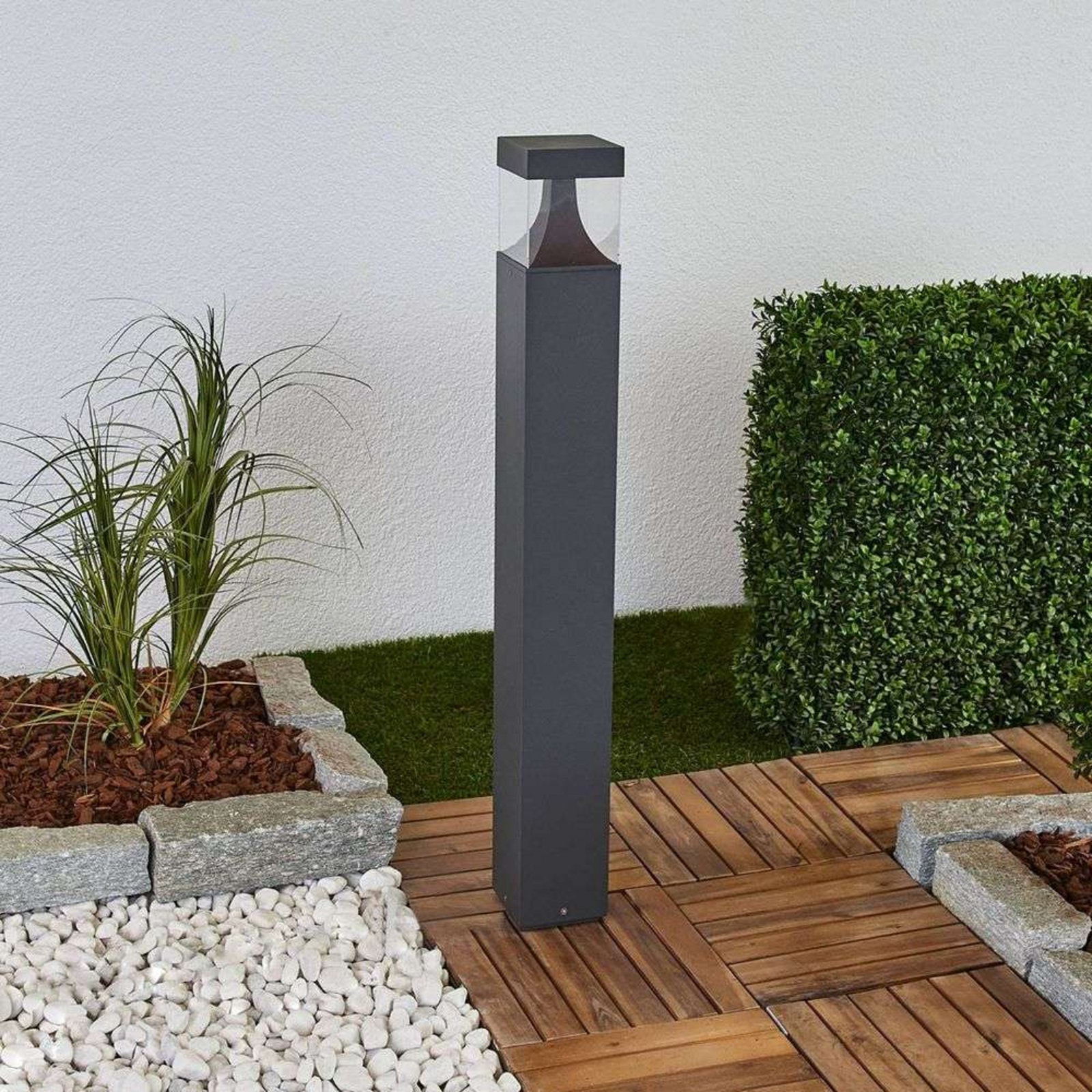 Egon LED Zahradní Lampa H90 Graphite - Lucande
