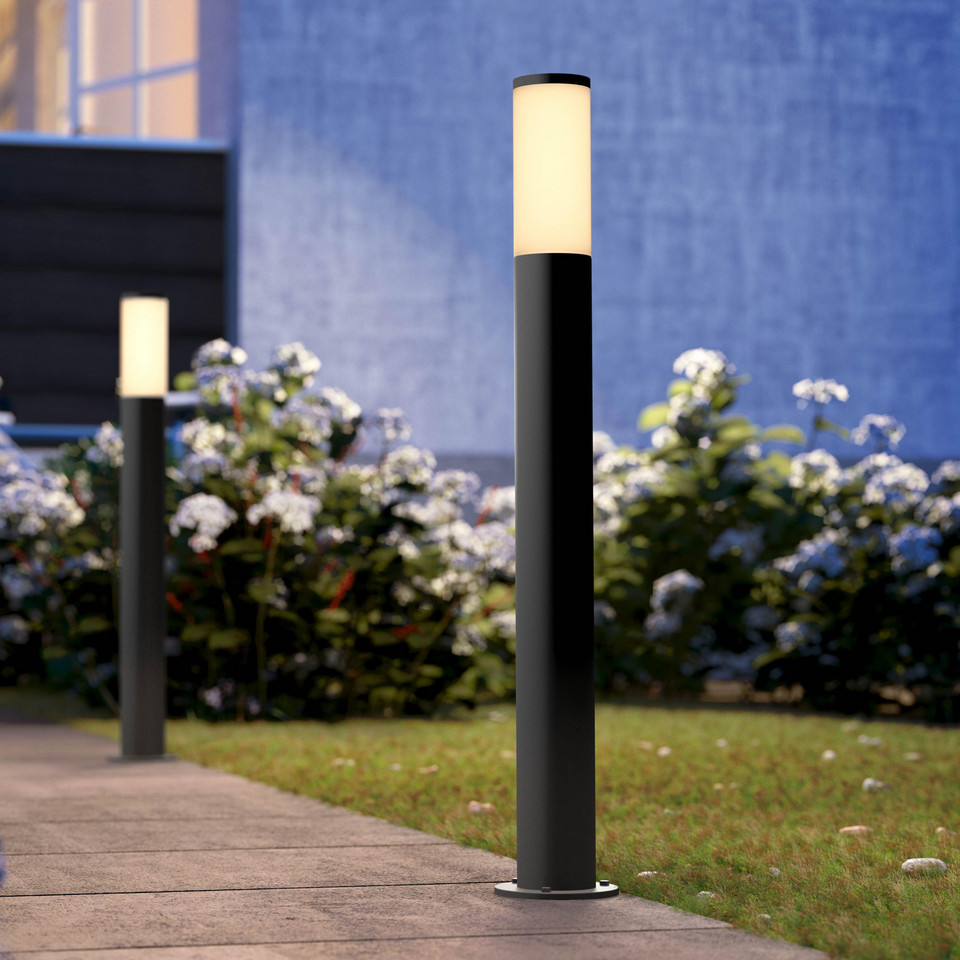 Philips Utrecht väglampa E27, svart från Philips