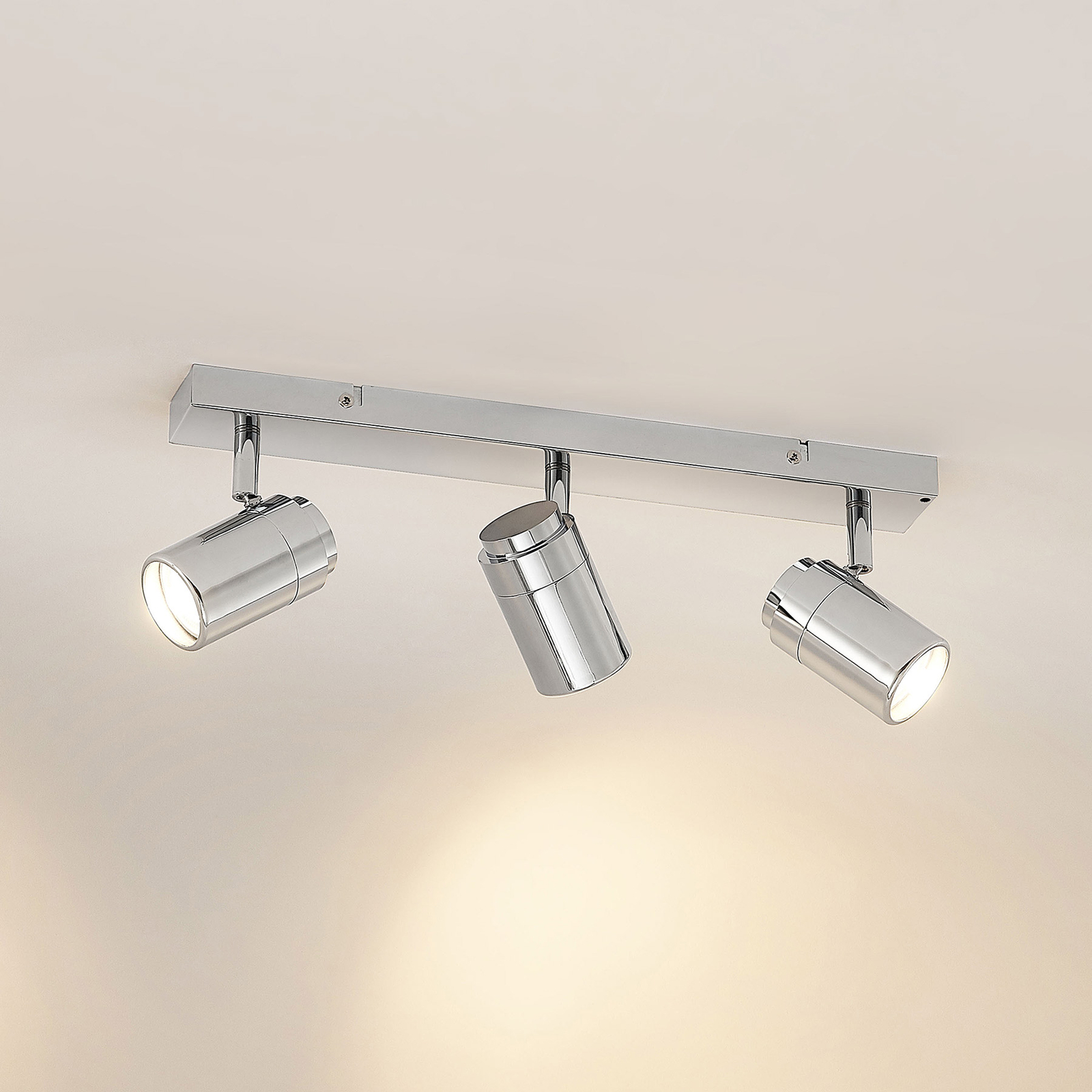 Remilan 3 Deckenleuchte Chrome - Lindby