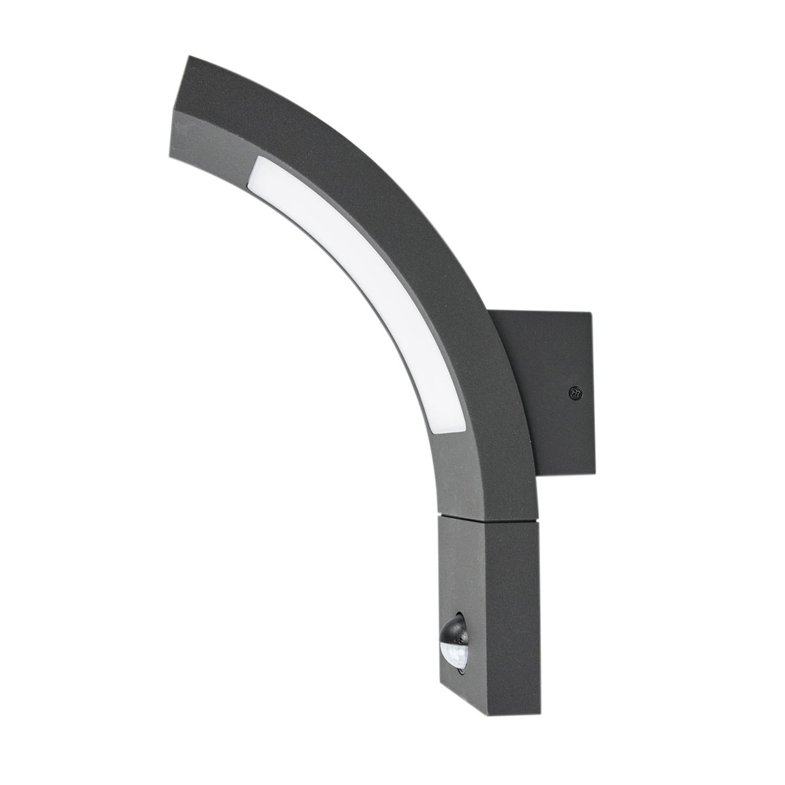 Juvia LED Utomhus Vägglampa w/Sensor Graphite - Lucande