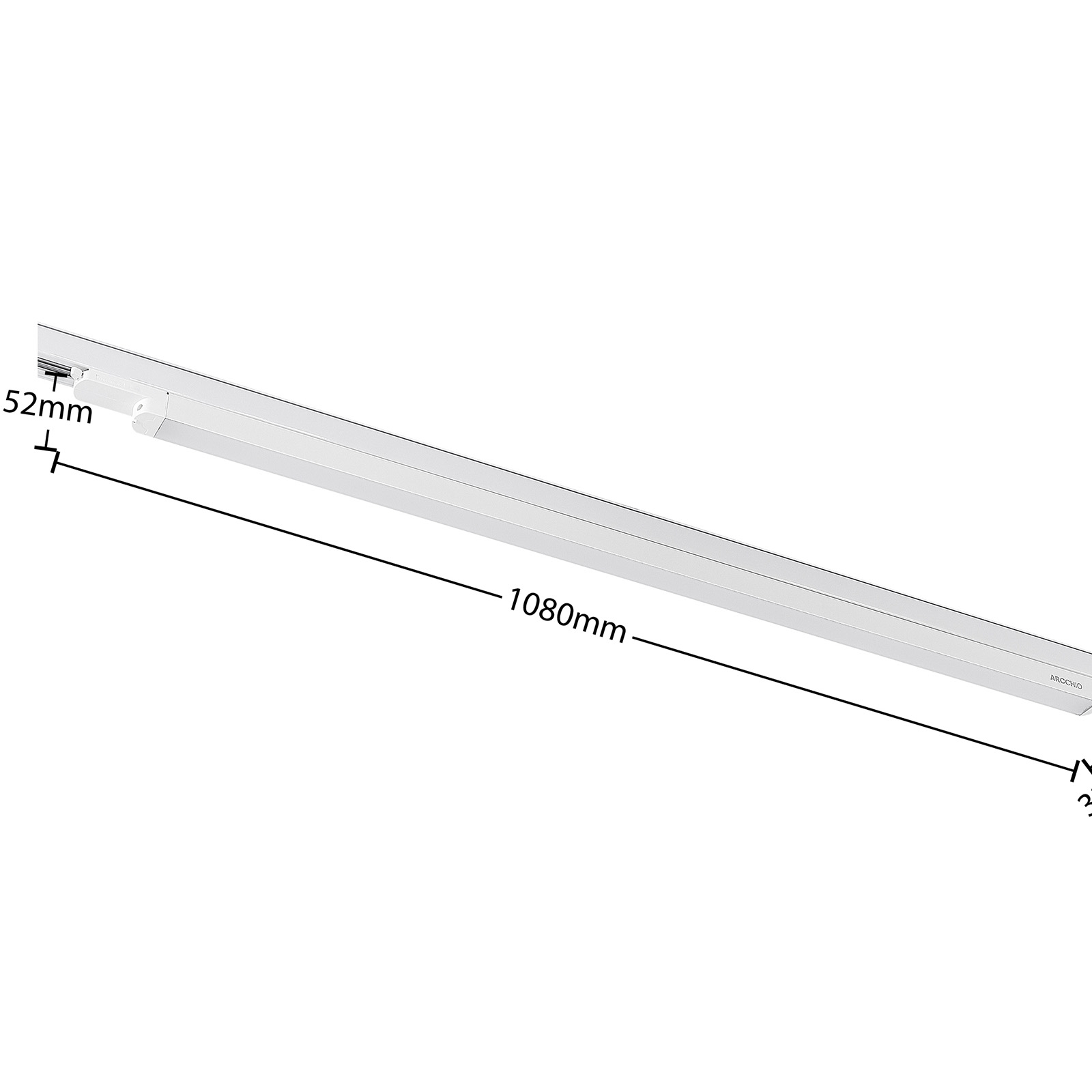 Arcchio Harlow LED-Leuchte weiß 109cm 4000K