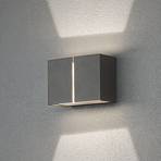 Applique d'extérieur LED Pavia, gris foncé