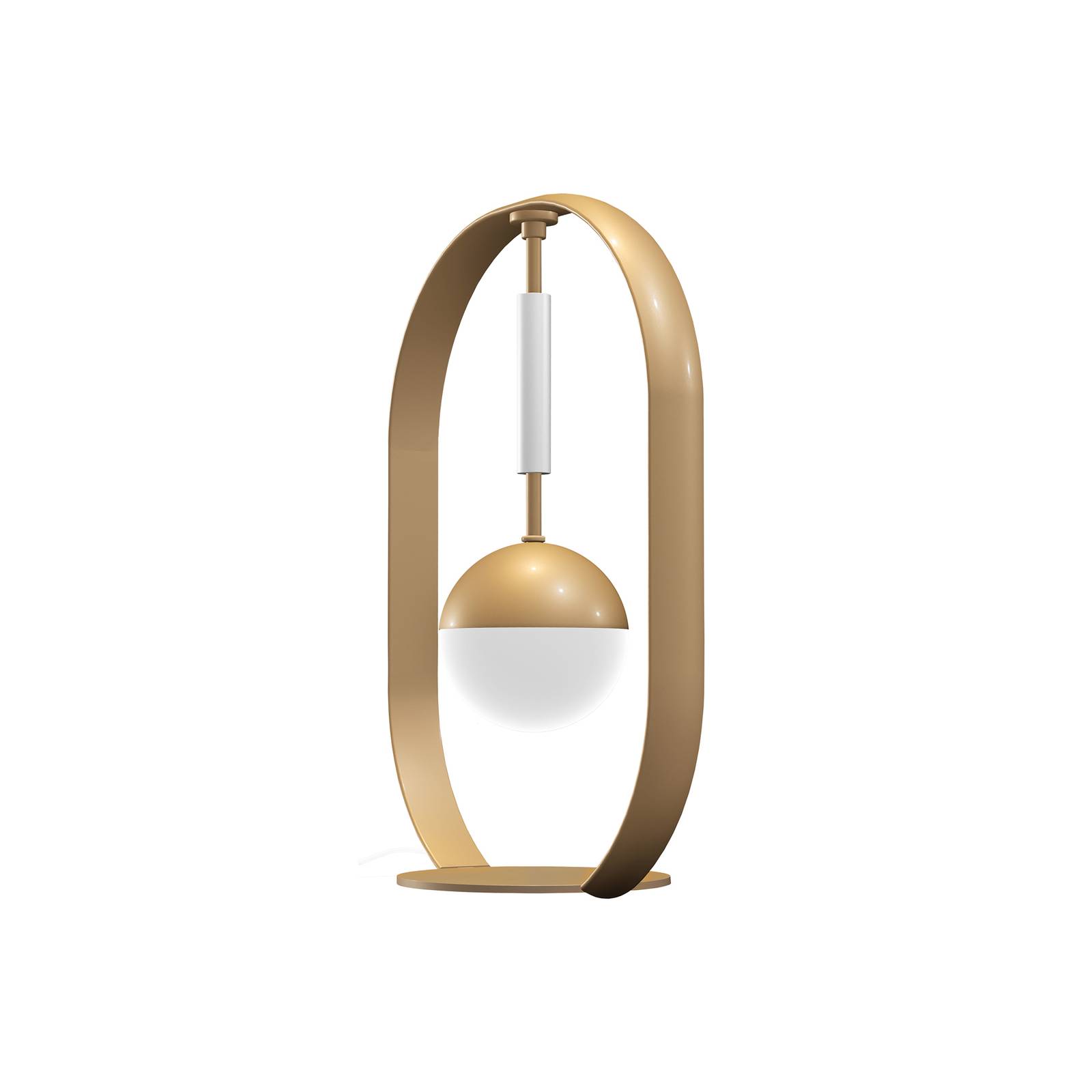 Aluminor Tamara Design bordslampa guld/vit