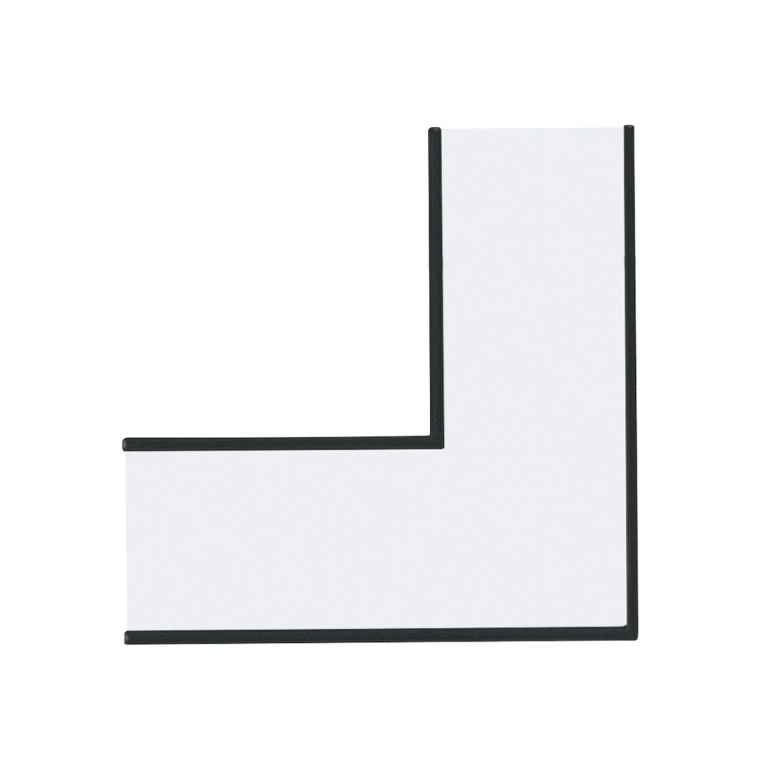 Paulmann LED gaismas sloksne Linion, melna, 90° stūris, 3000 K