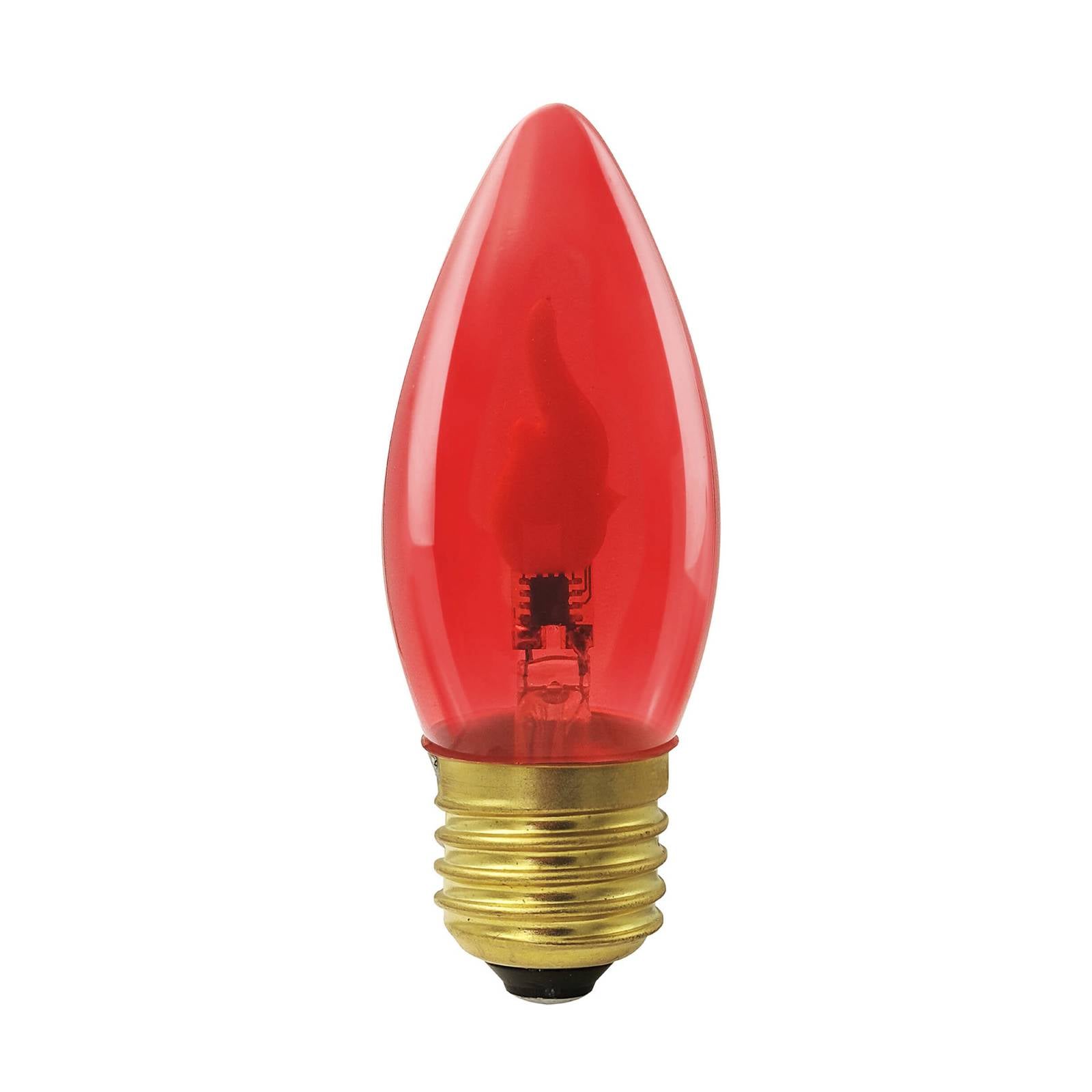 SEGULA LED Fire Flame Line E27 0,2W rot Kerze 1800K Deko