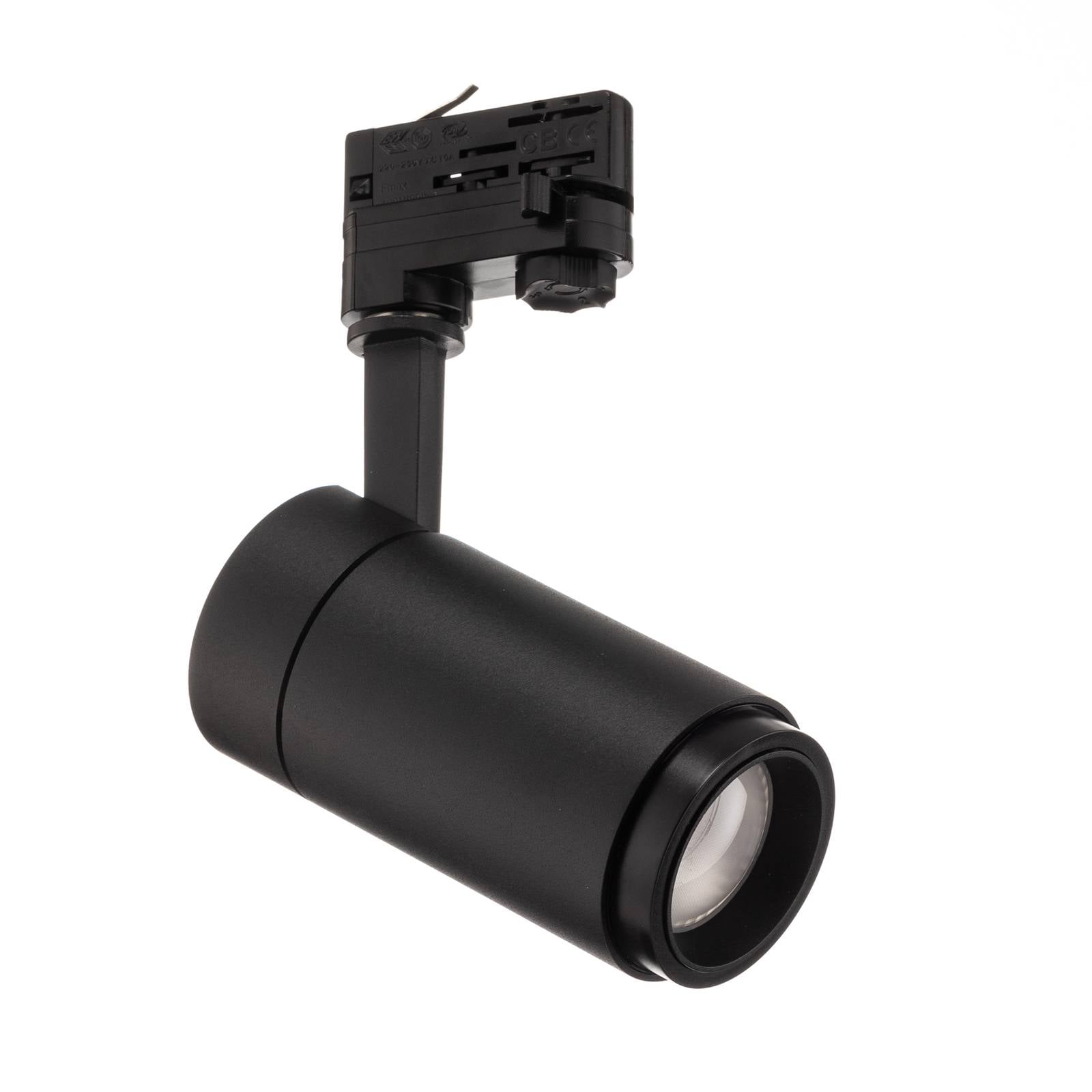 Arcchio Nanna LED-Schienenspot schwarz 3000K 21W