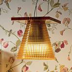 Kartell Light-Air LED hanging light, amber