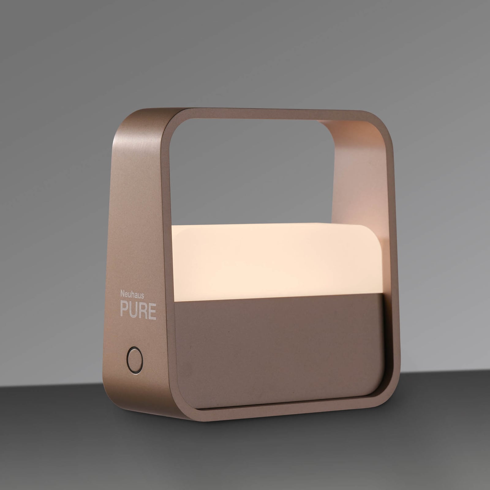 Lampe à poser LED rechargeable Go, bronze, aluminium - PURE Lampe à poser LED rechargeable Go, bronze, aluminium - PURE