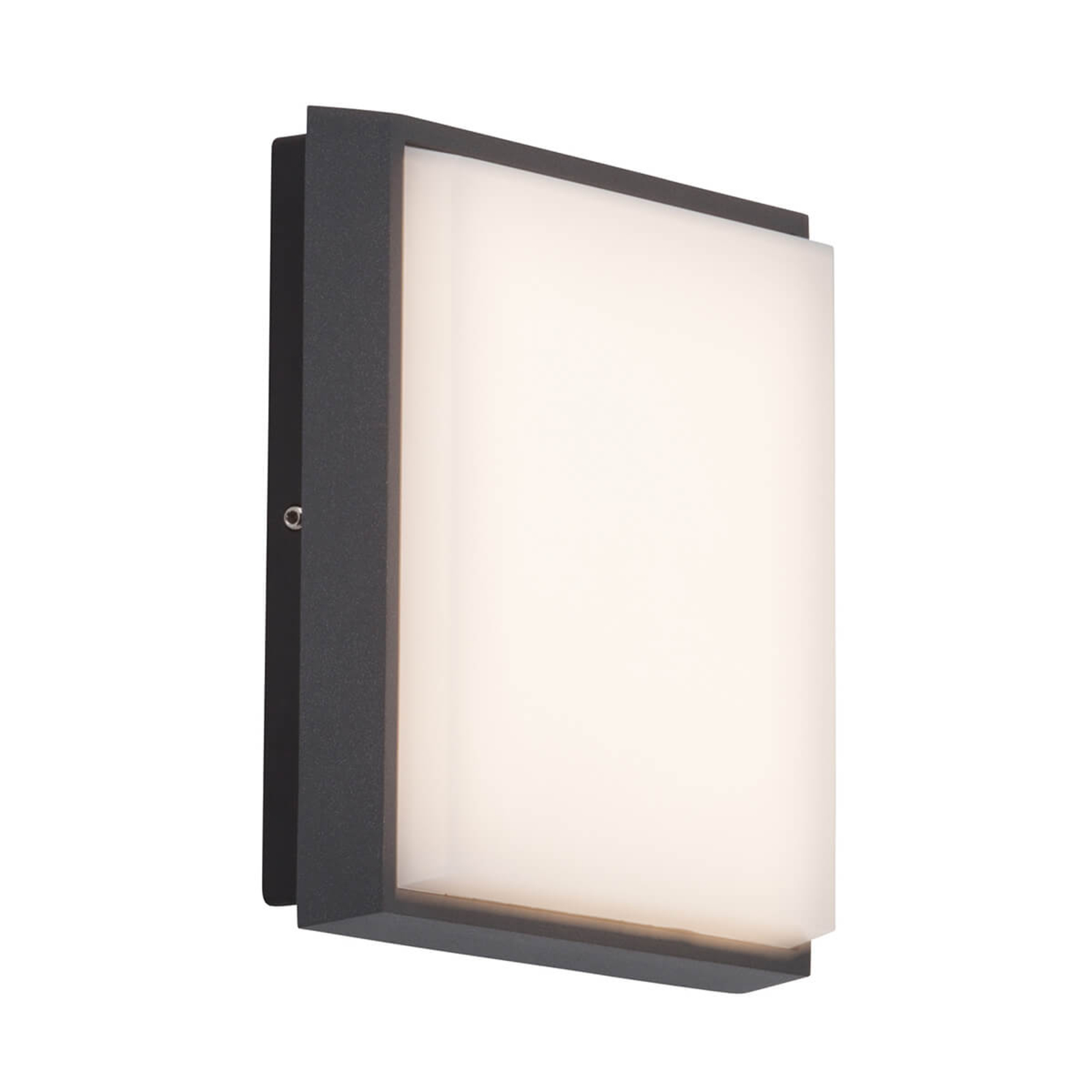 AEG Letan Square - kvadratna LED vanjska zidna svjetiljka 9 W