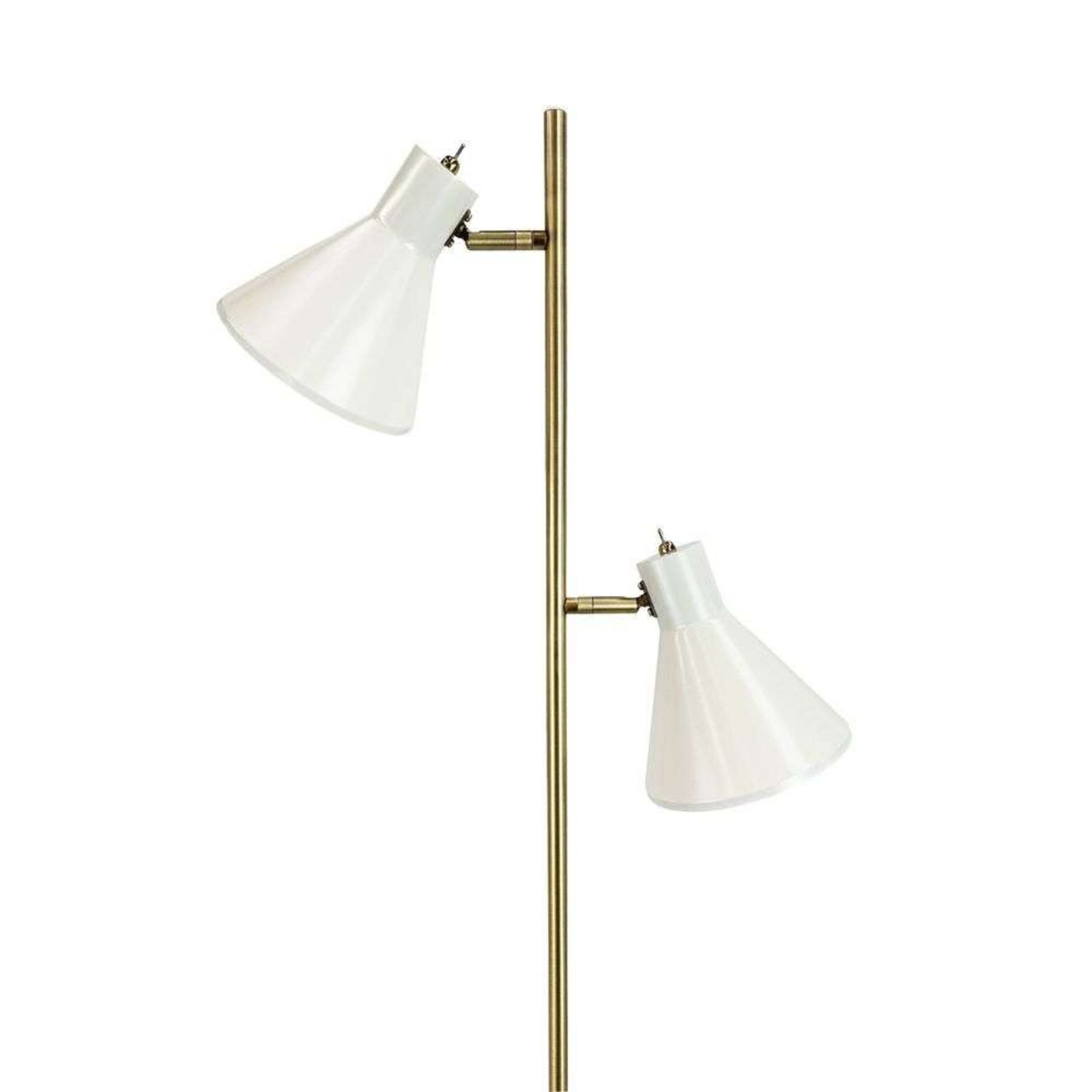 Sleep Lampadar Shiny White/Antique Brass - DybergLarsen