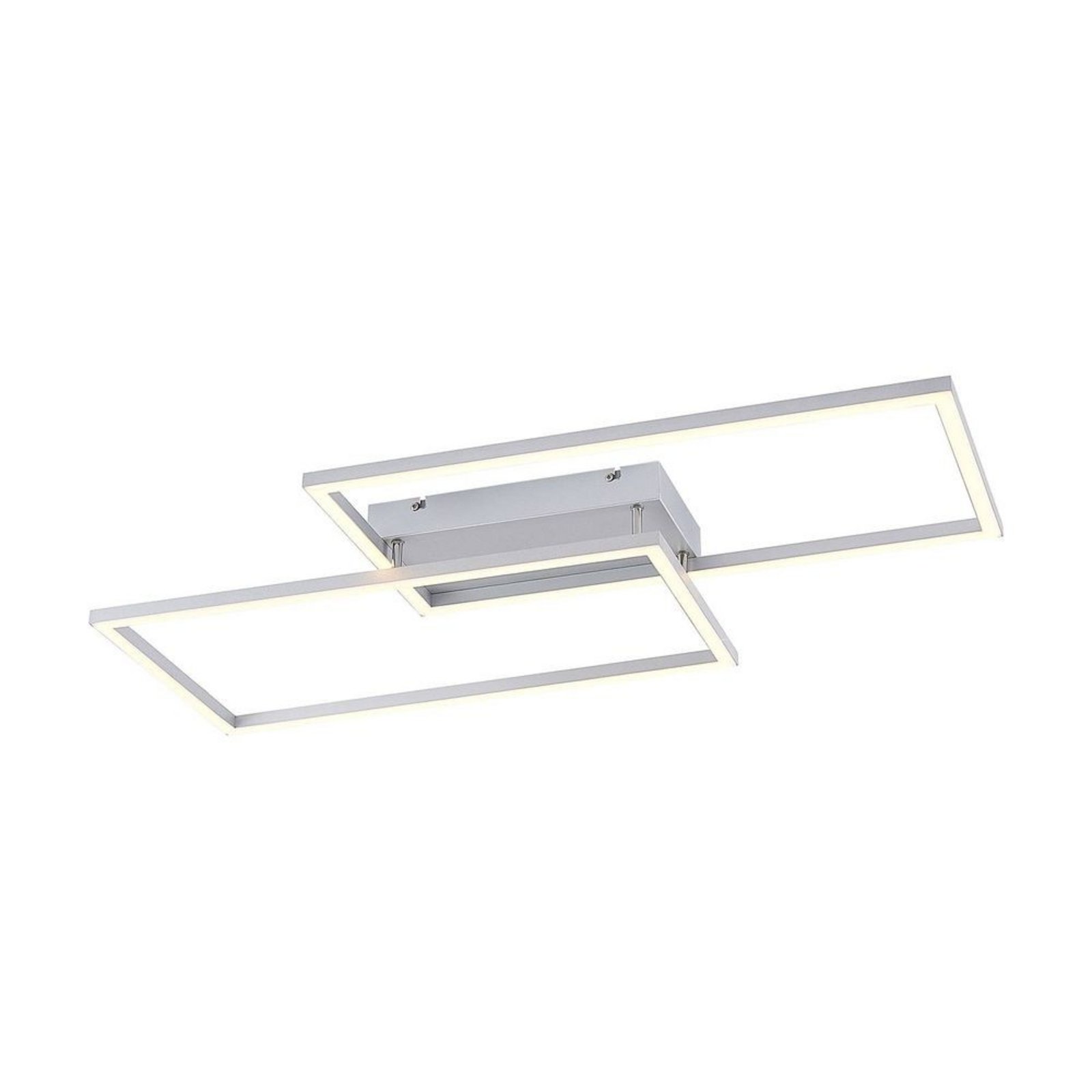 Muir LED Long Plafonieră CCT Silver - Lucande