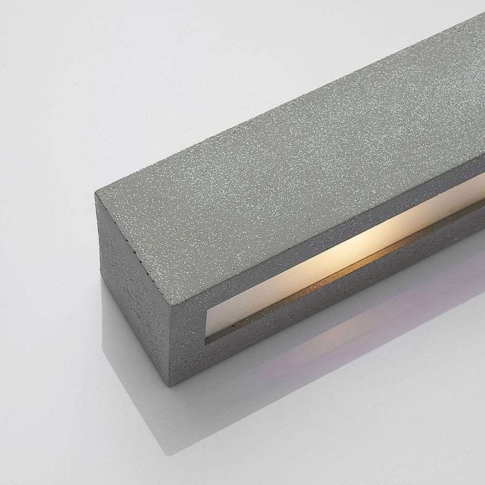 Nellie LED Aplică de Perete L35,3 Concrete - Lindby