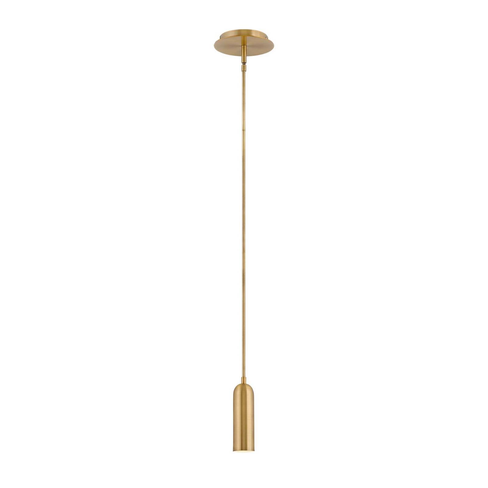 Hk-dax-mp-hb Hängeleuchte dax led 1x8W led 3000K Stahl Messing H203-1022cm Ø127cm dimmbar höhenverstellbar - Hinkley