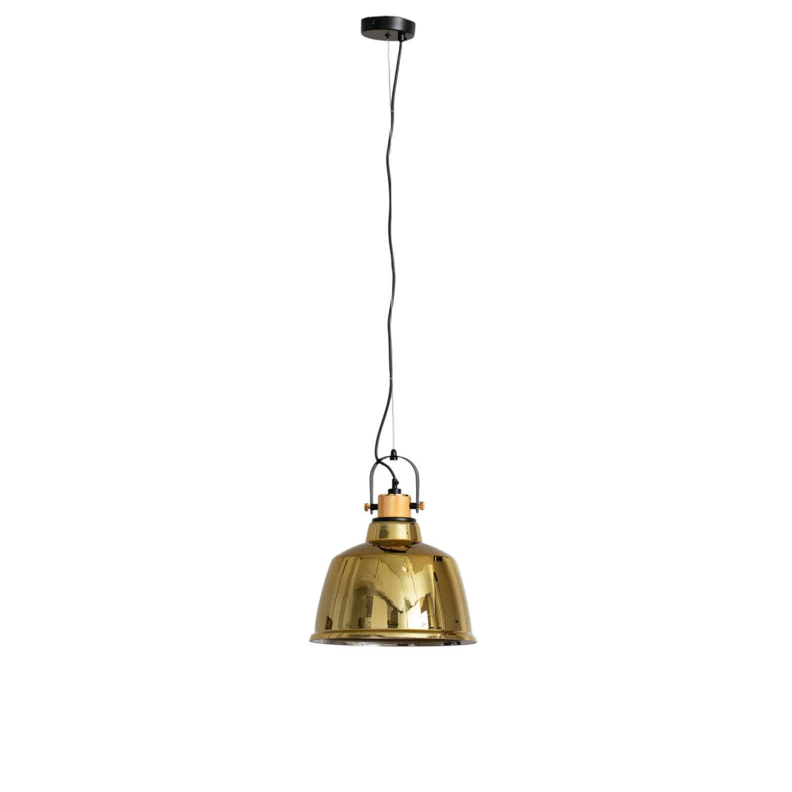 Suspension Amalfi, dorée, Ø 30 cm