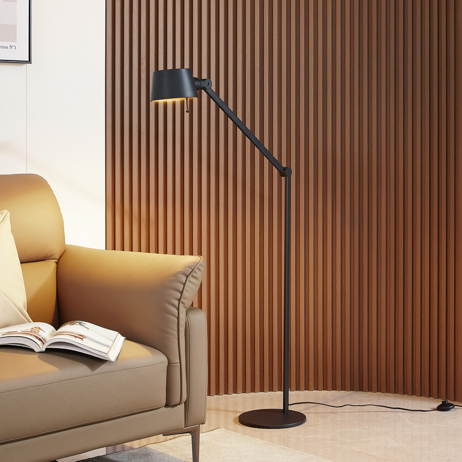 Silka Vloerlamp H173 Black - Lucande