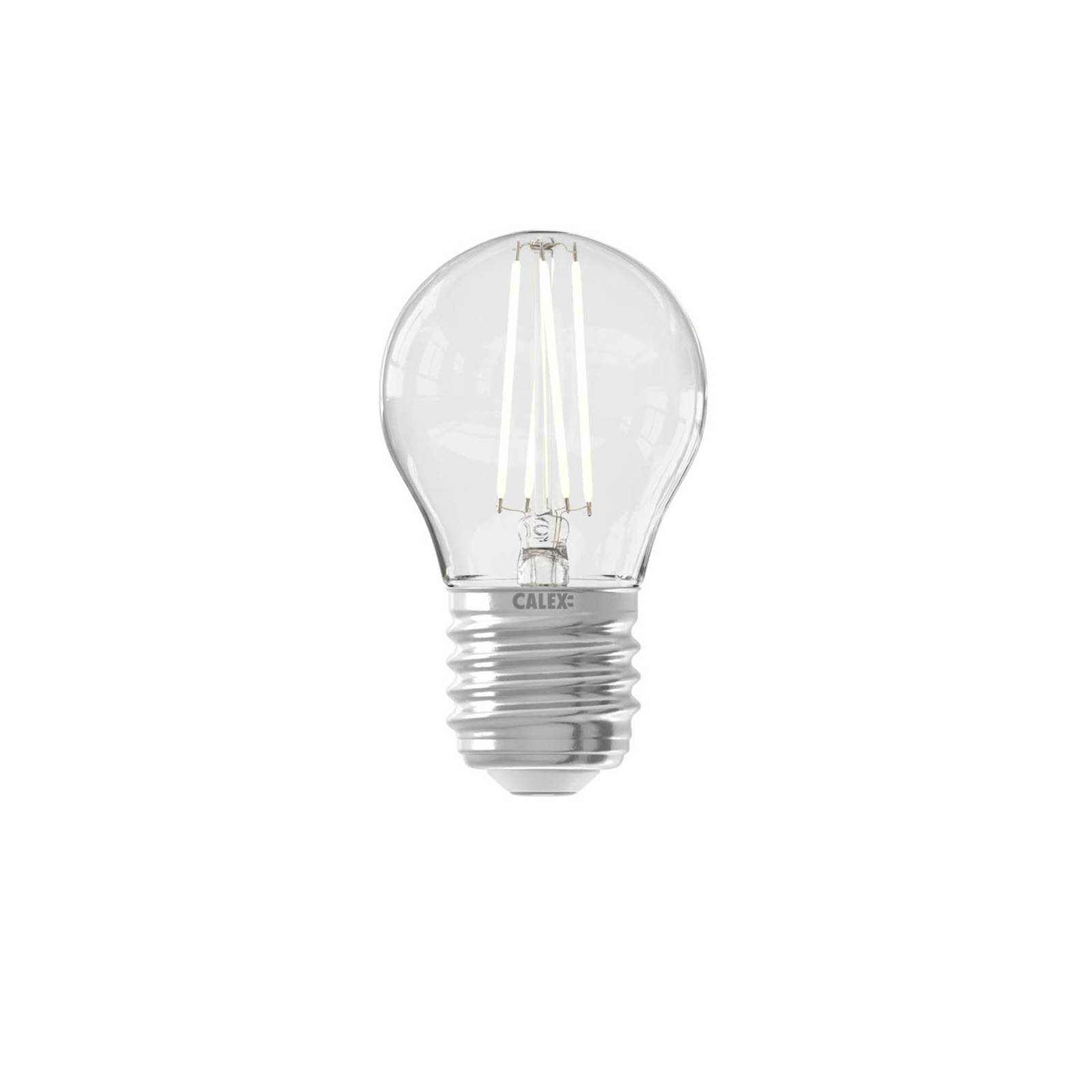 Calex smart LED izzó E27 P45 4,5 W filament CCT