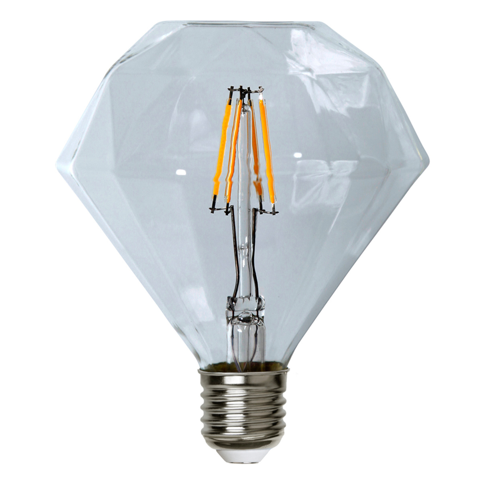 E27 3,2W 827 LED lampa diamantformad, 13,2 cm | Lamp24.se E27 3,2W 827 LED lampa diamantformad, 13,2 cm | Lamp24.se
