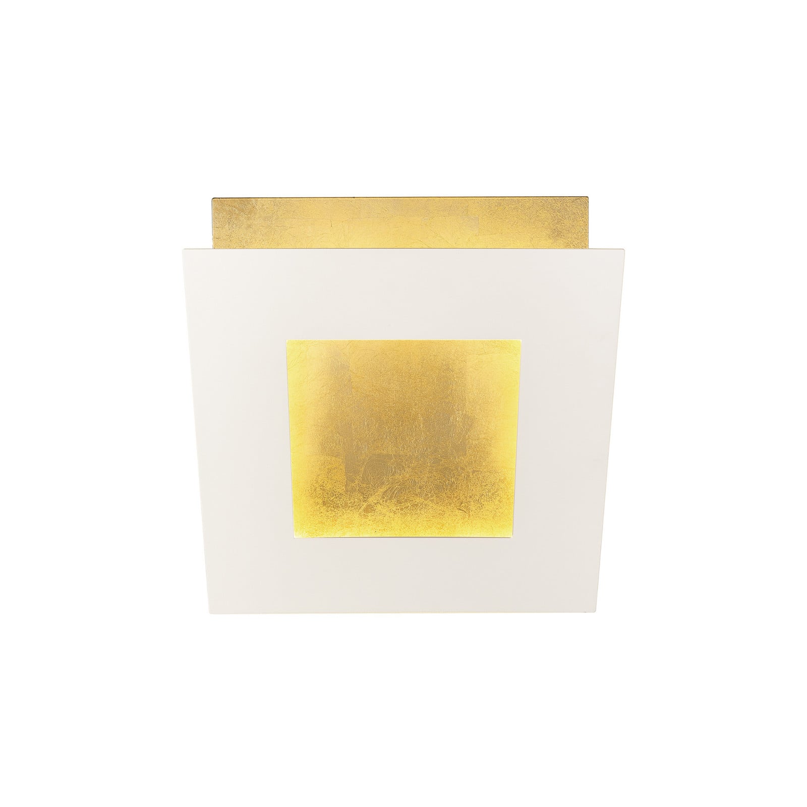 Mantra Iluminación Dalia LED zidna svjetiljka, bijela/zlatna, 22 x 22 cm, aluminij - Dnevni boravak/blagovaonica - Moderan - bijelo zlato