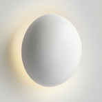 MARSET Babila LED-Außenwandleuchte Ø28cm, aus Alu