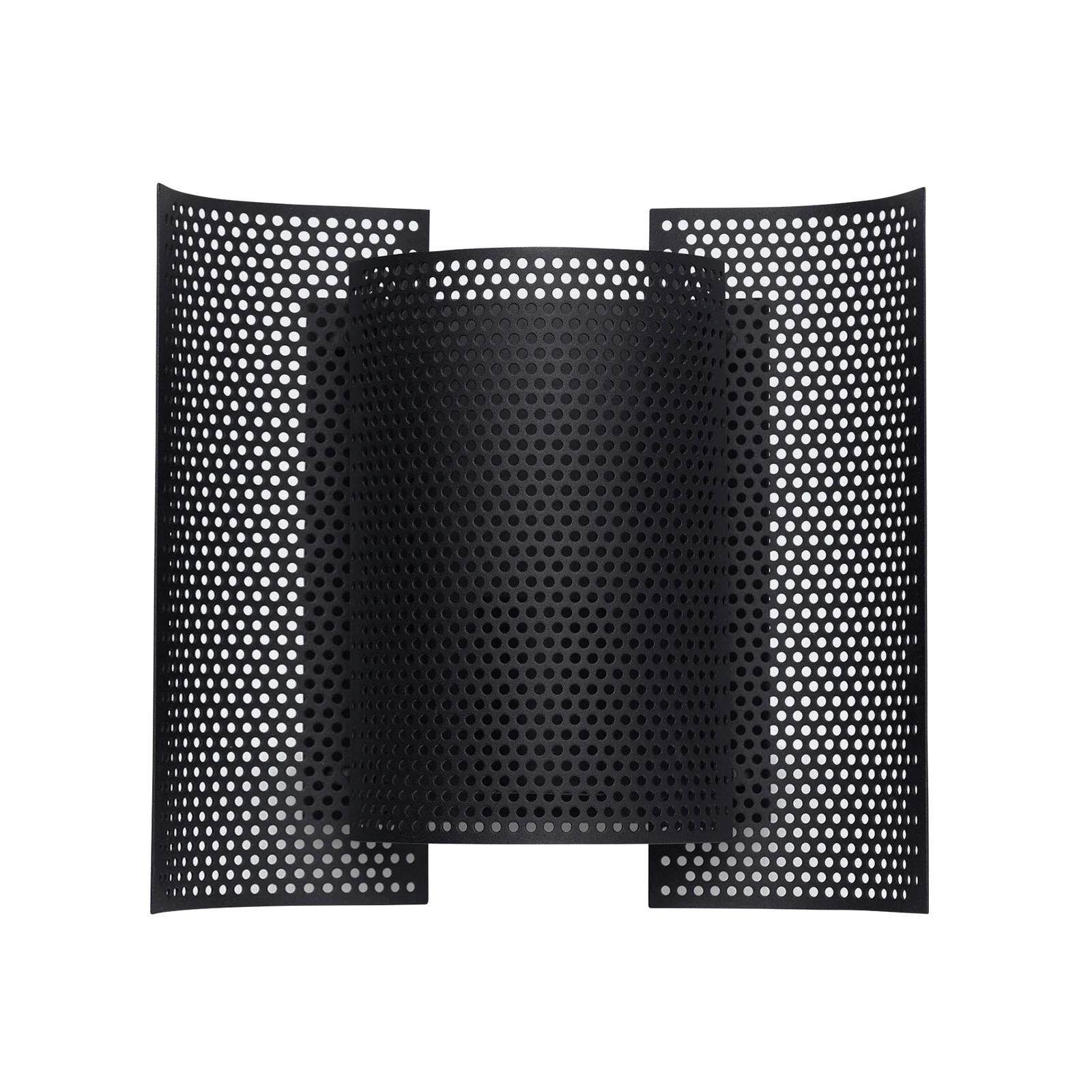Northern Butterfly perforated applique nero