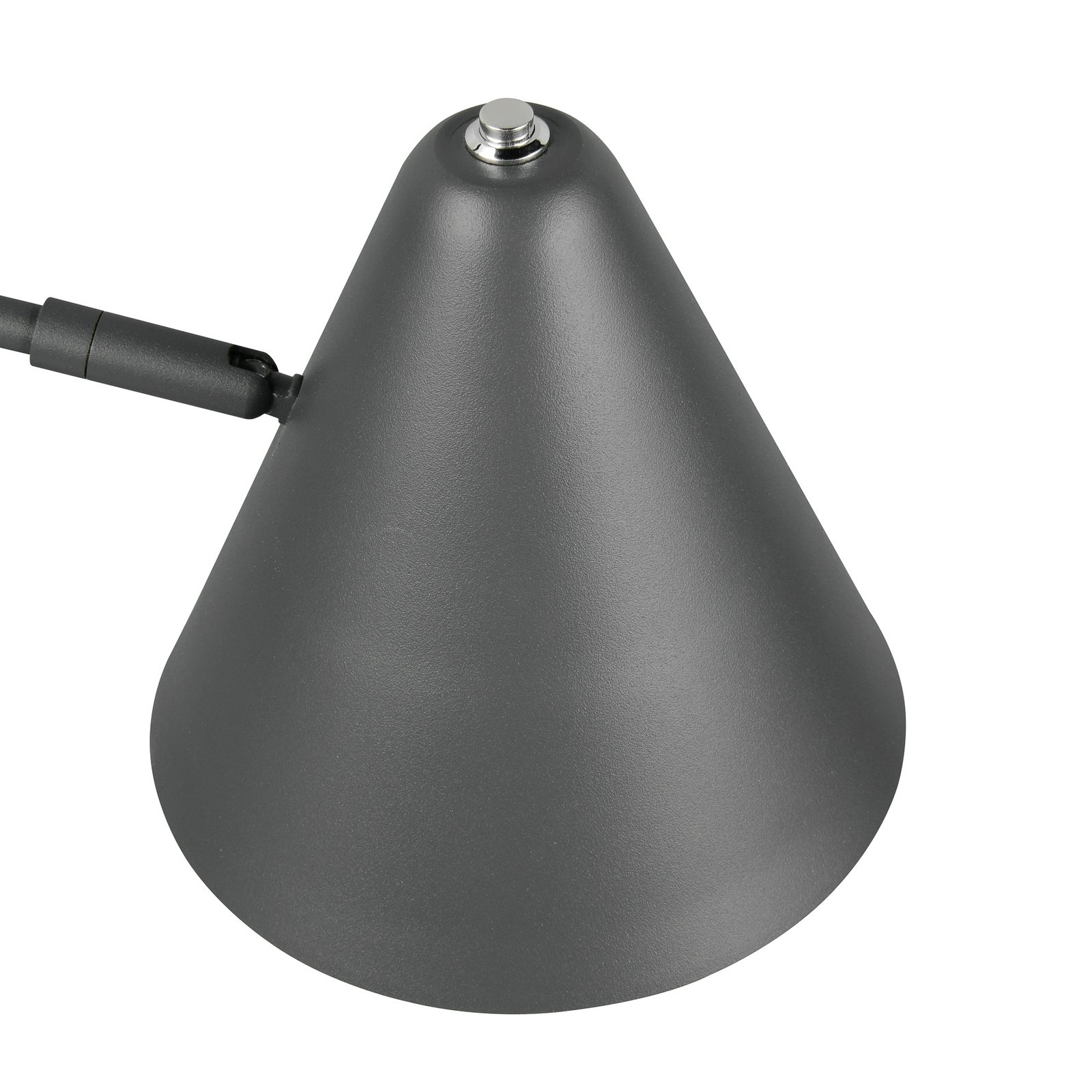 Vloerlamp Cosima, antraciet, hoogte 126 cm, metaal Vloerlamp Cosima, antraciet, hoogte 126 cm, metaal