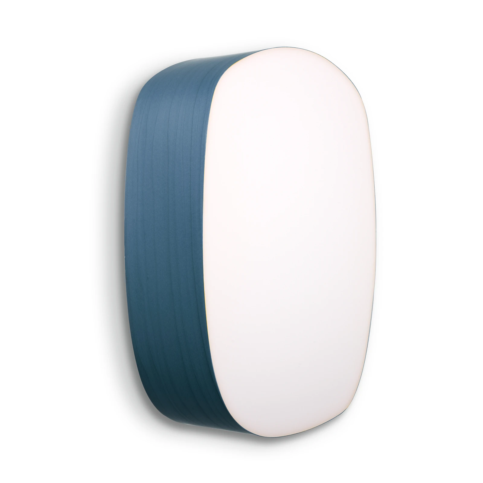 LZF Guijarro Medium applique LED, blu