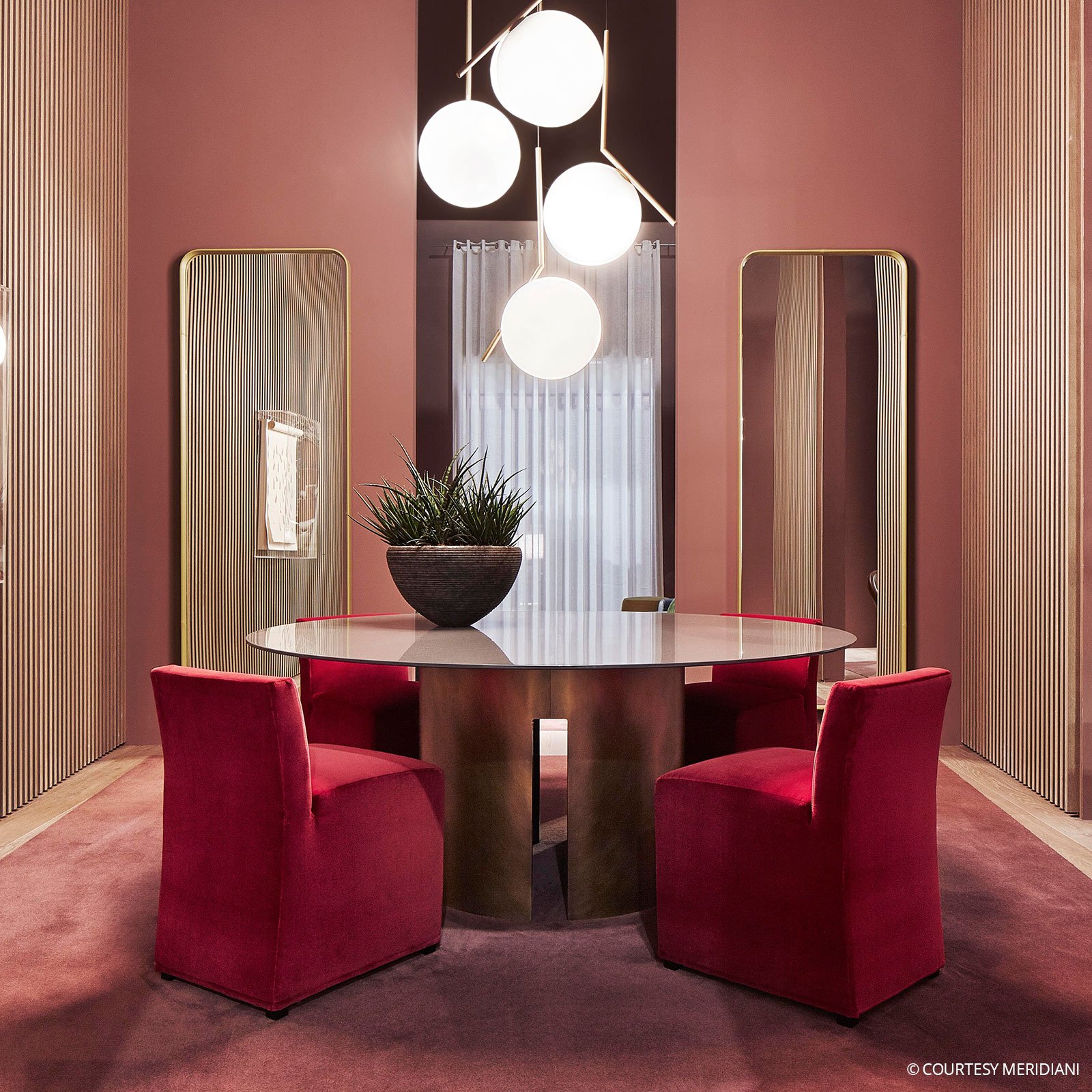 IC S2 Taklampa Mässing - Flos