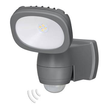Lufos 200 spotlight with battery, IR motion sensor