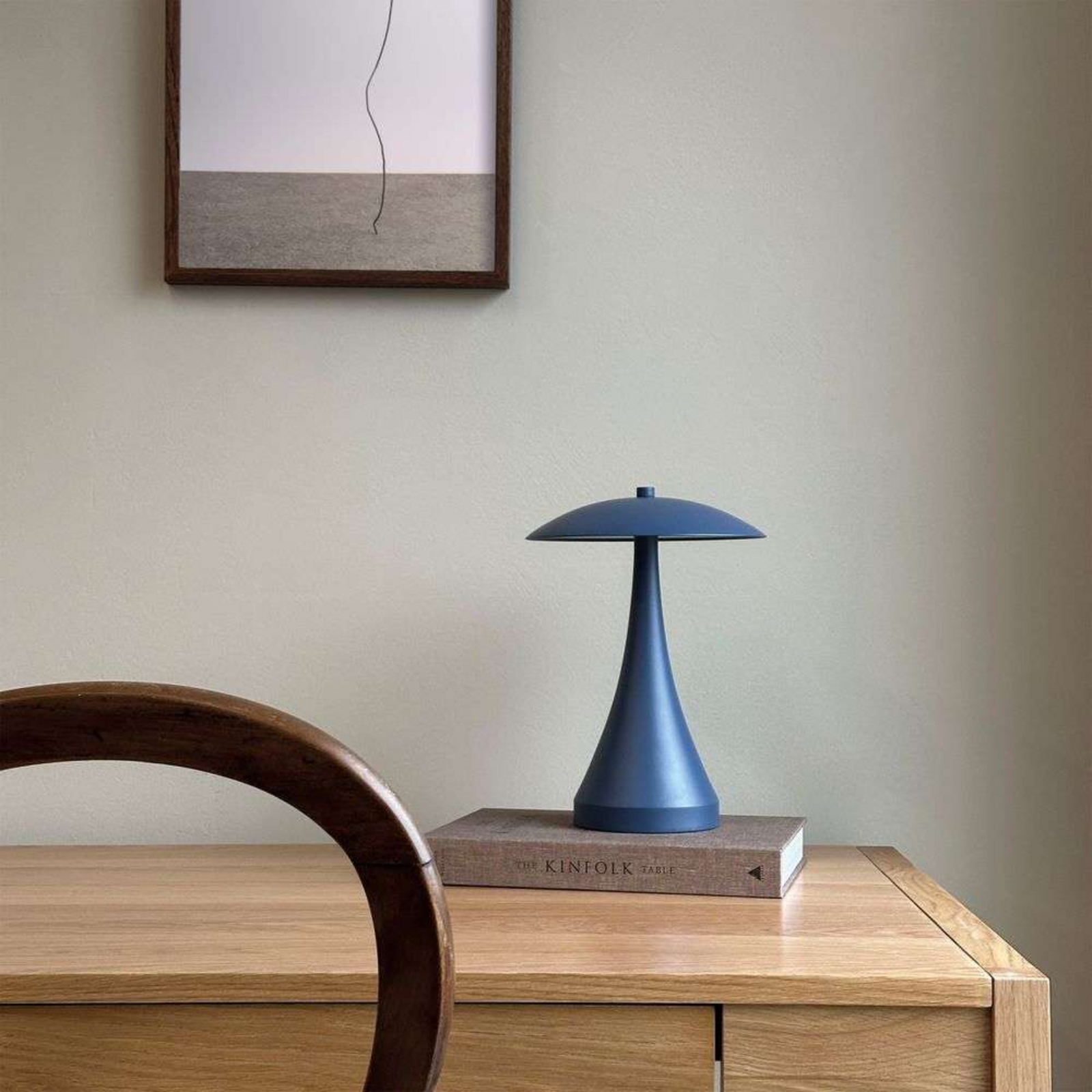 Vienna LED Portable Table Lamp Indigo - DybergLarsen