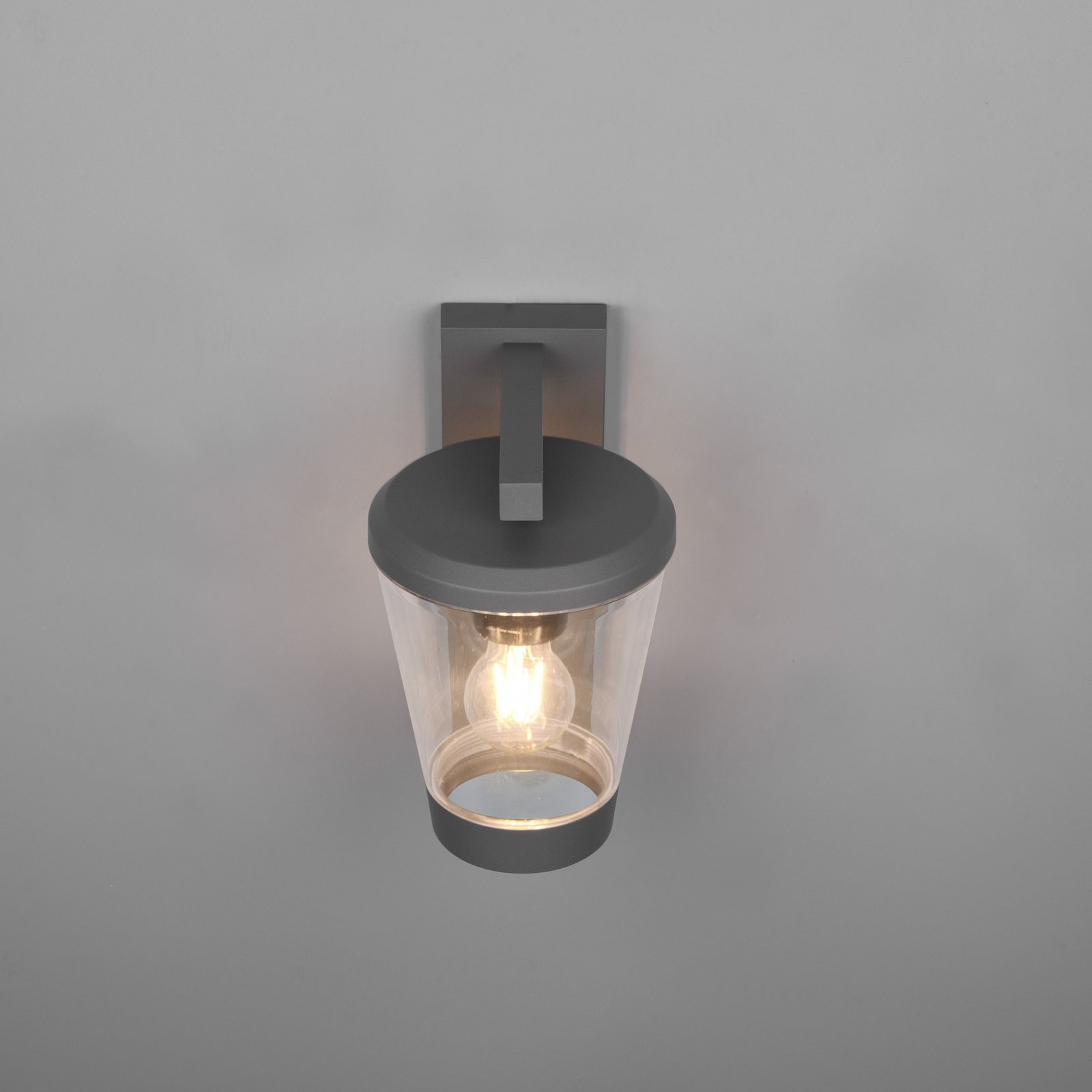 Āra sienas lampa CAVADO, antracīta krāsā, augstums 28 cm, IP44 Āra sienas lampa CAVADO, antracīta krāsā, augstums 28 cm, IP44