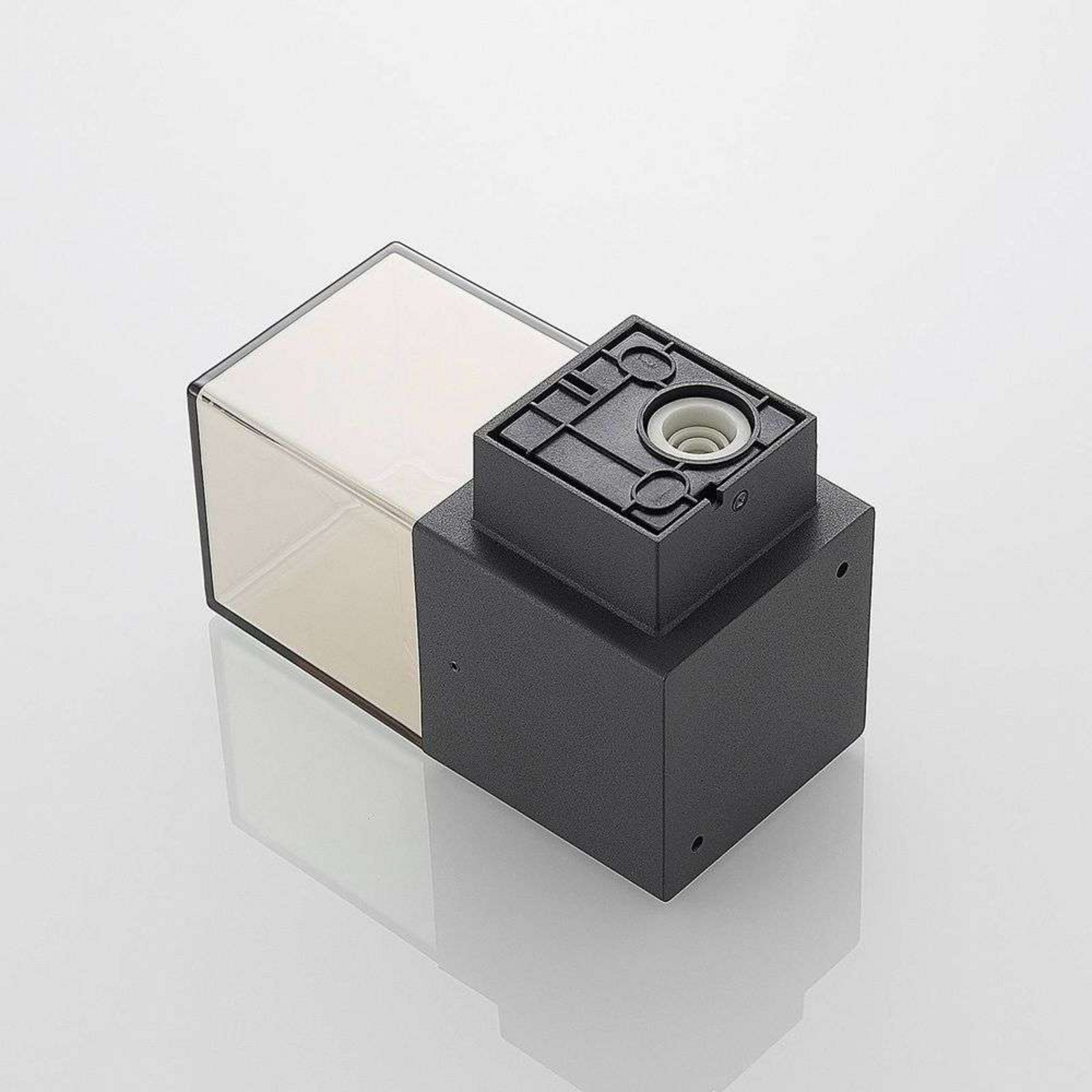 Keke Außen Wandleuchte Graphite - Lucande