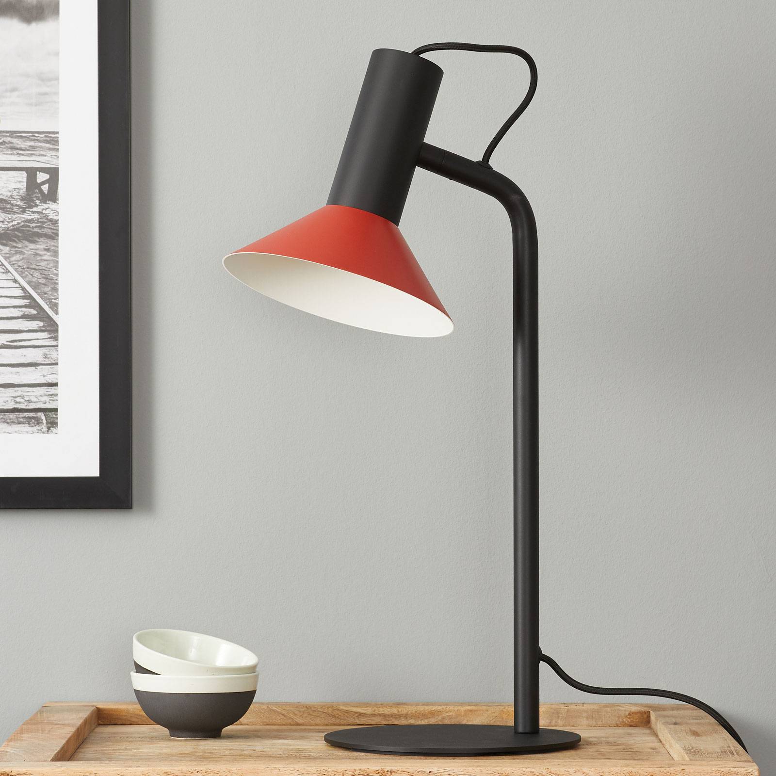 WEVER & DUCRÉ Roomor Tischlampe 1.0 rot günstig online kaufen