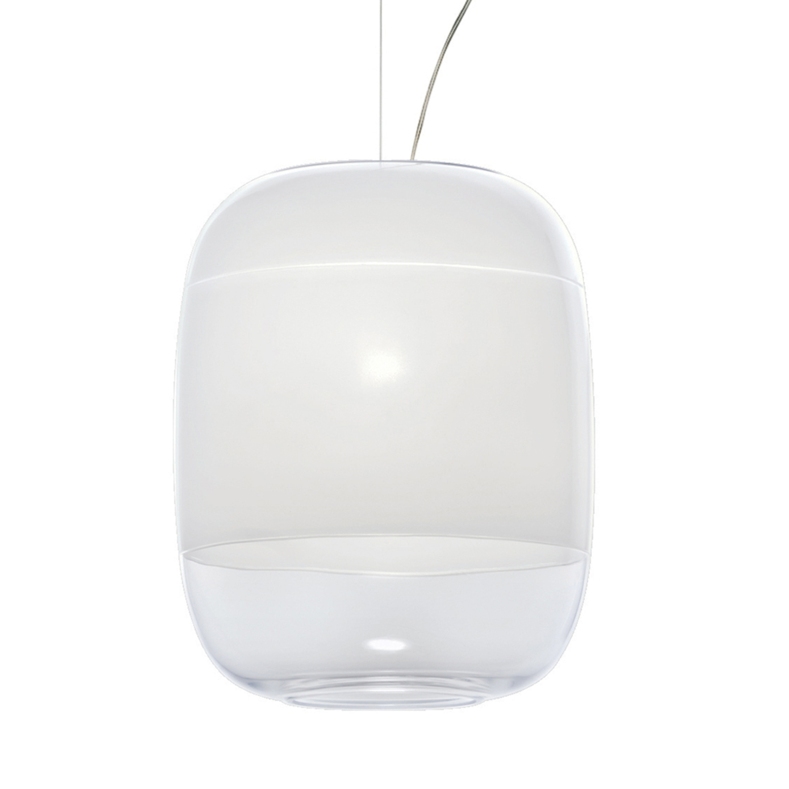 Prandina Gong S3 lámpara colgante blanco